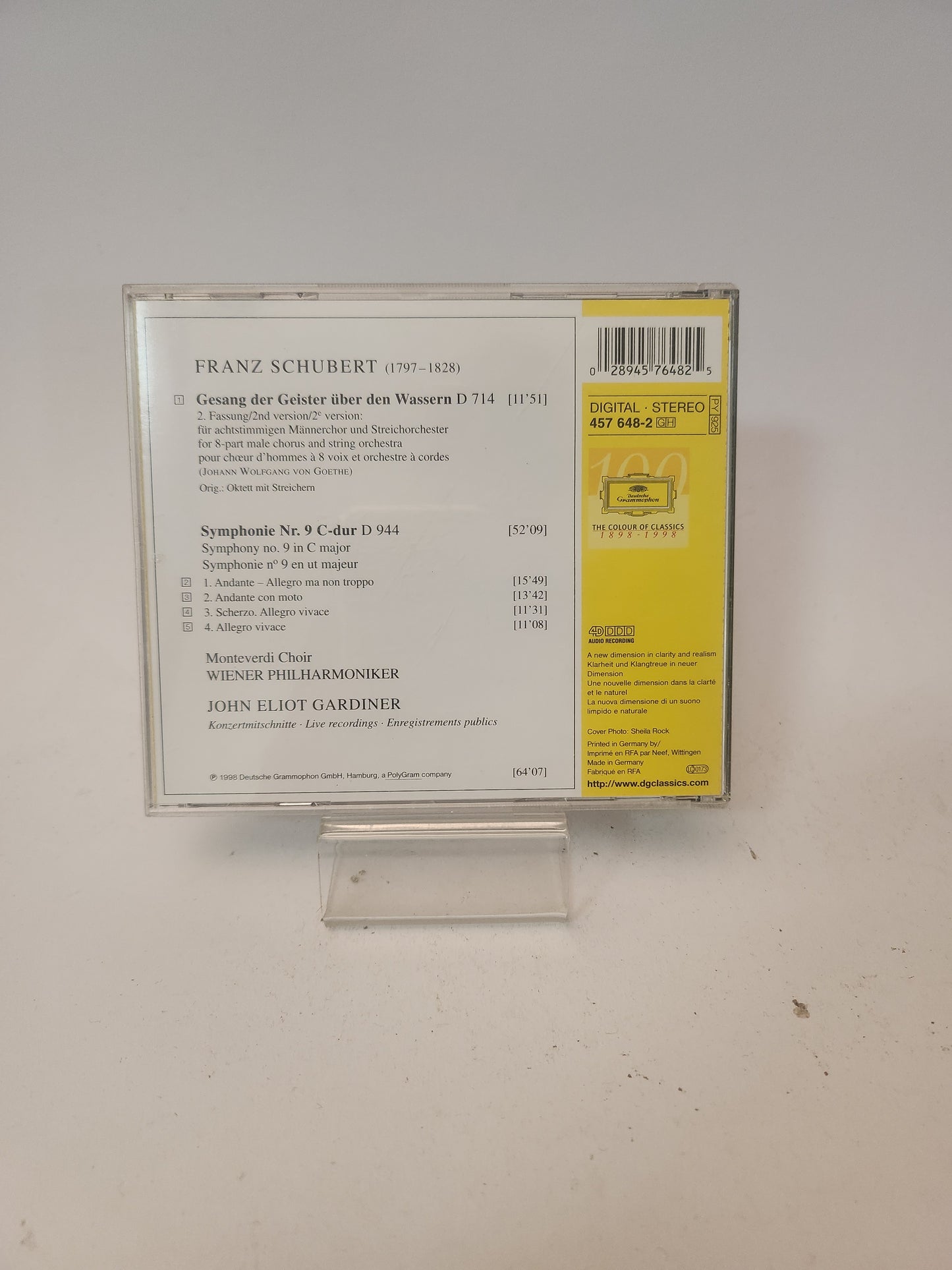 Deutsche Grammophon: Franz Schubert CD