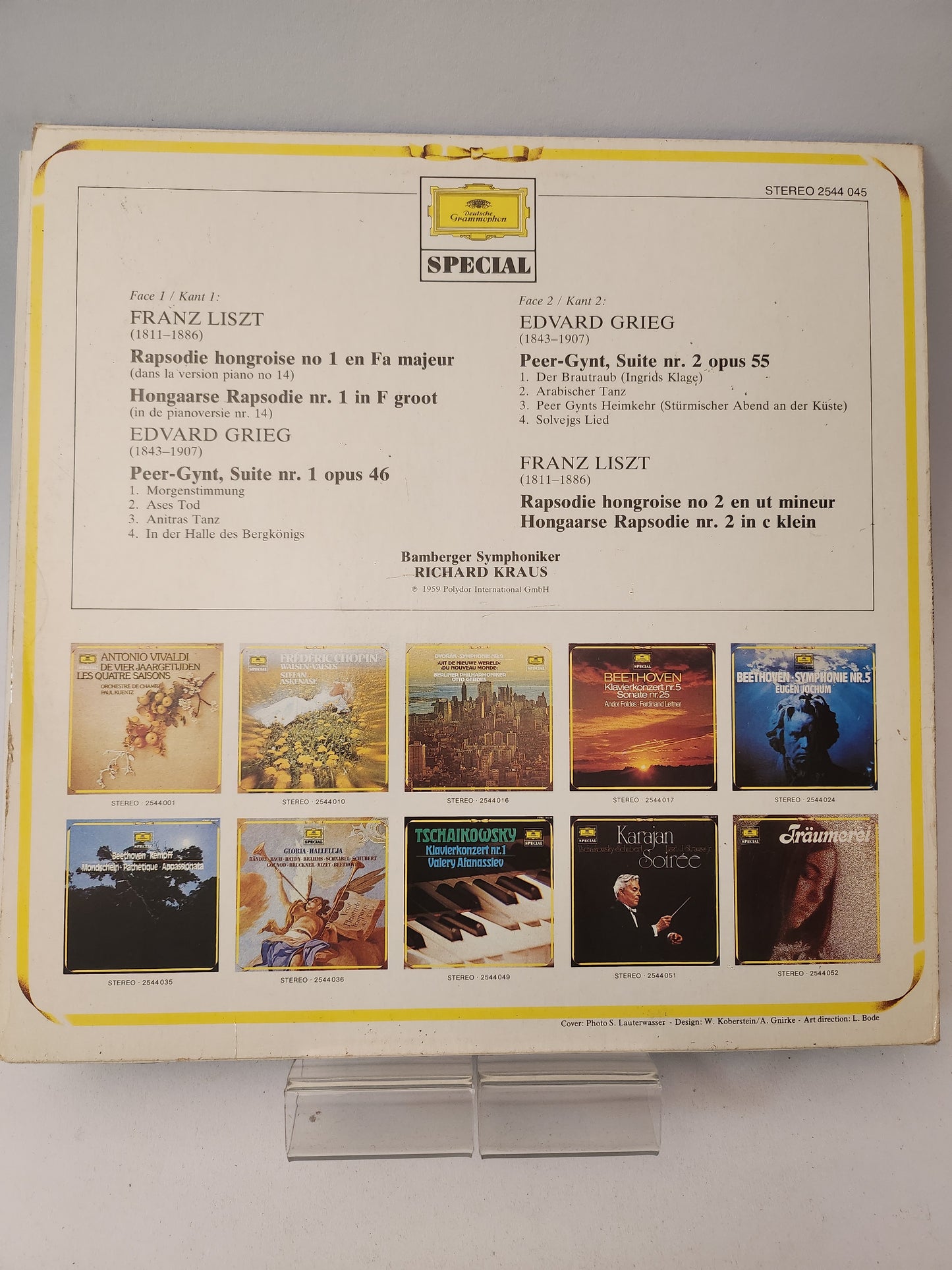 Peer Gynt Suites Nr 1& 2 LP Vinyl