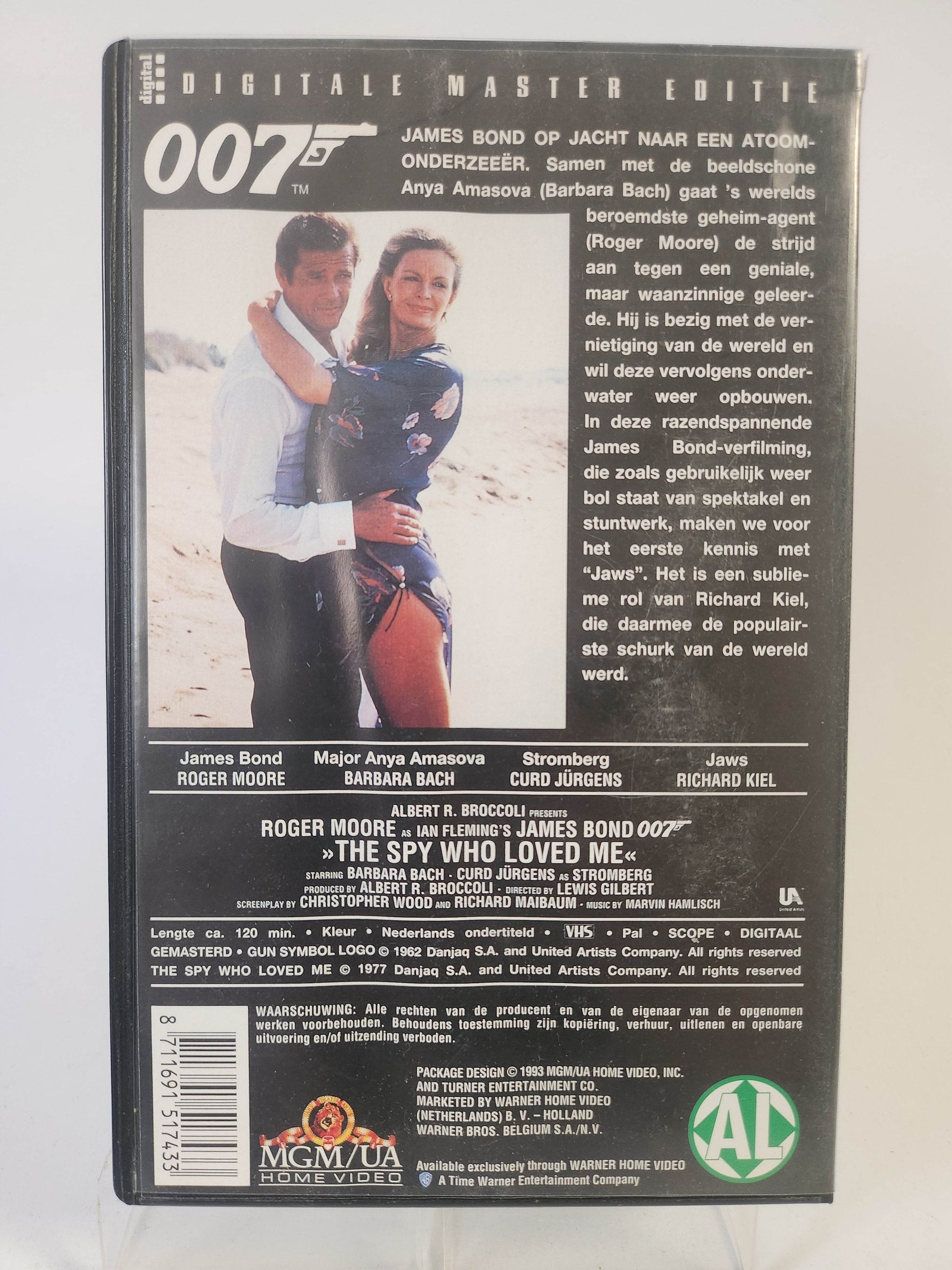 007 James Bond: the Spy who Loved Me VHS - Feniks Gameshop