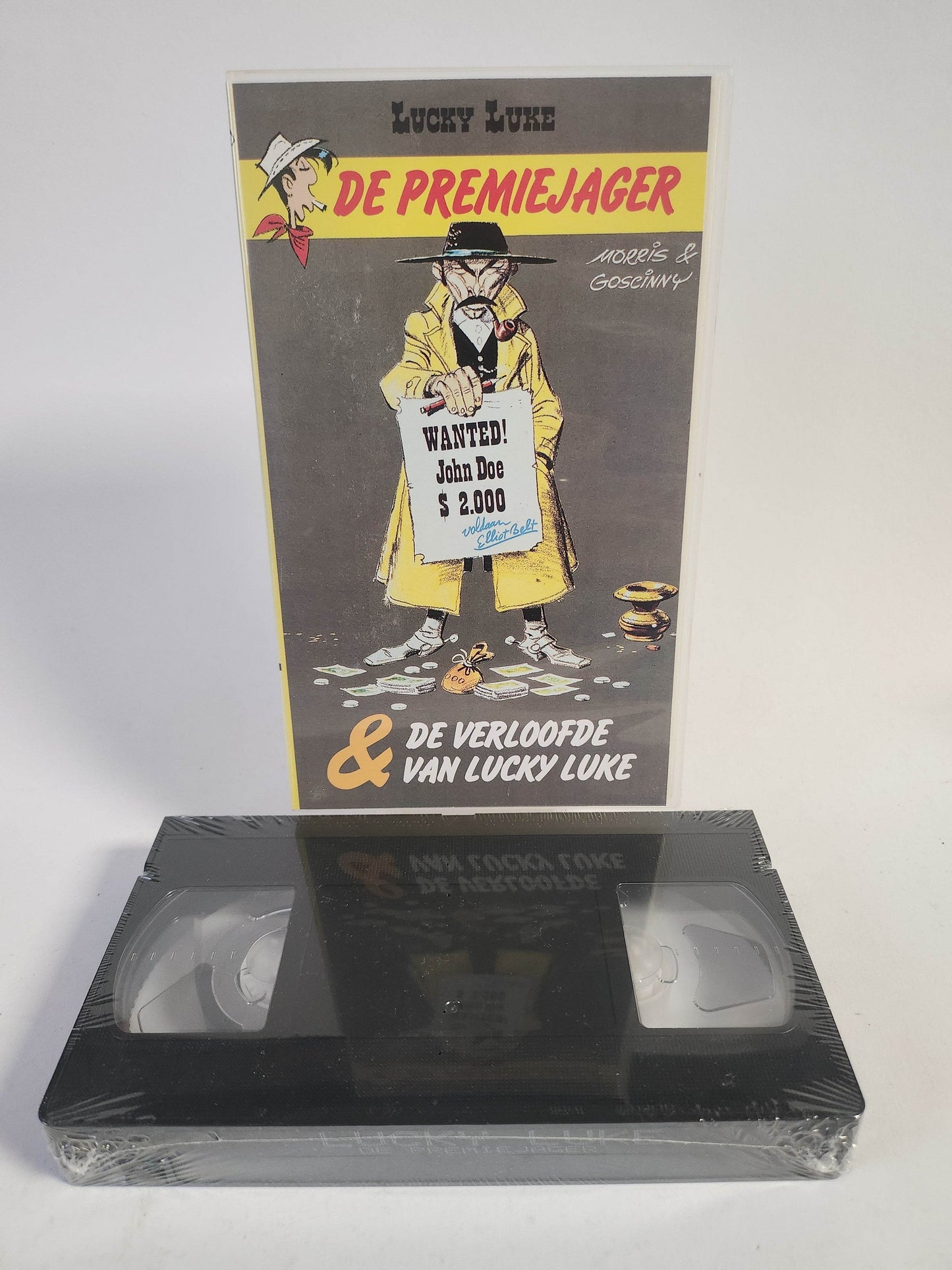 Lucky Luke: de Premiejager & de Verloofde van Lucky Luke geseald VHS Kids - Feniks Gameshop