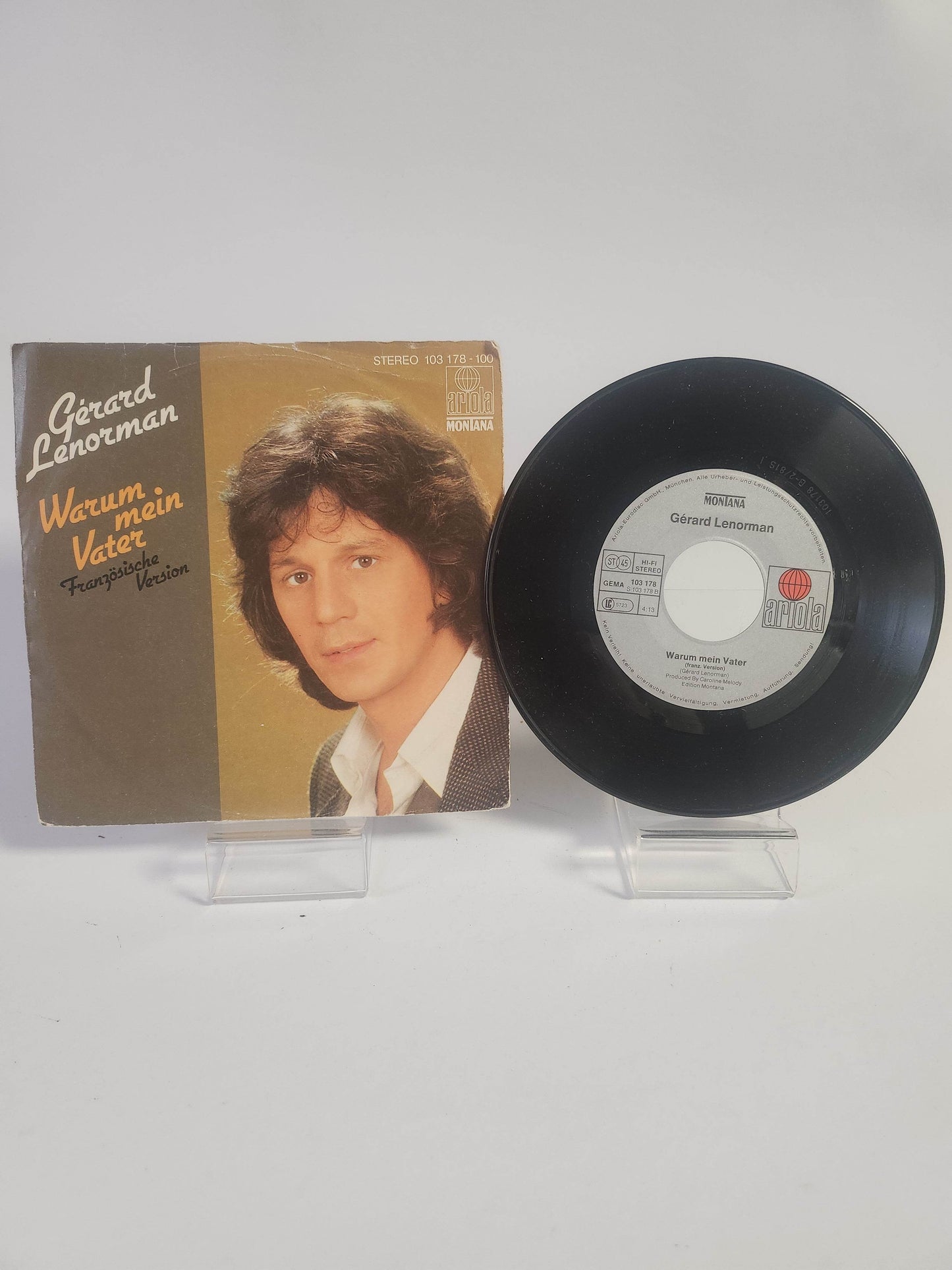 Gérard Lenorman: Warum mein Vater Single Vinyl - Feniks Gameshop