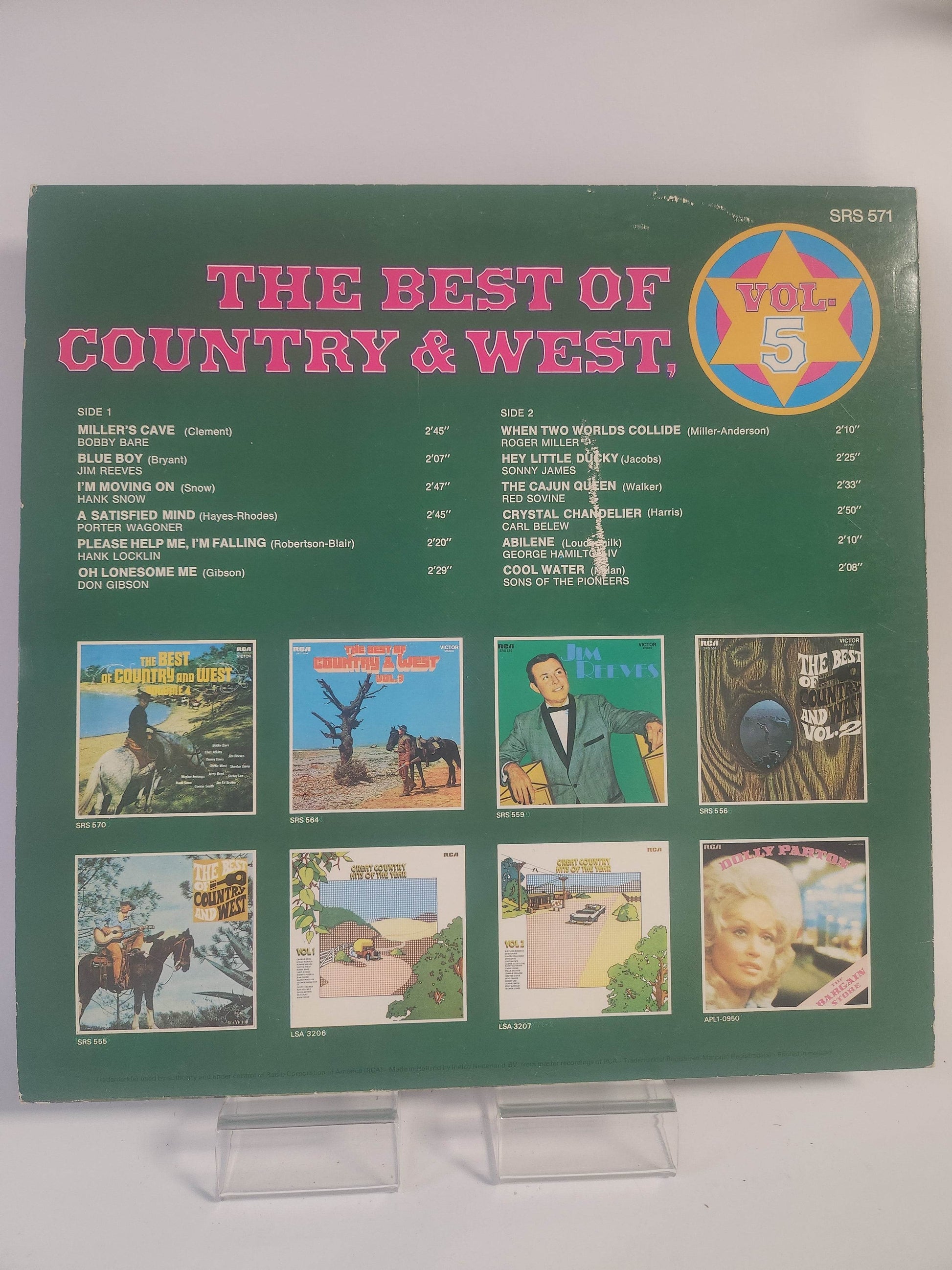 Best of Country & West Vol 5 LP Vinyl - Feniks Gameshop