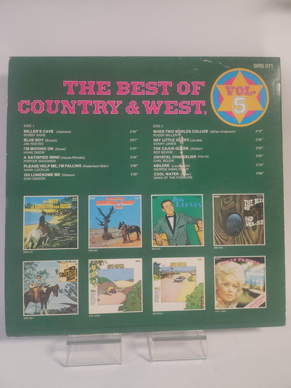 Best of Country & West Vol 5 LP Vinyl - Feniks Gameshop