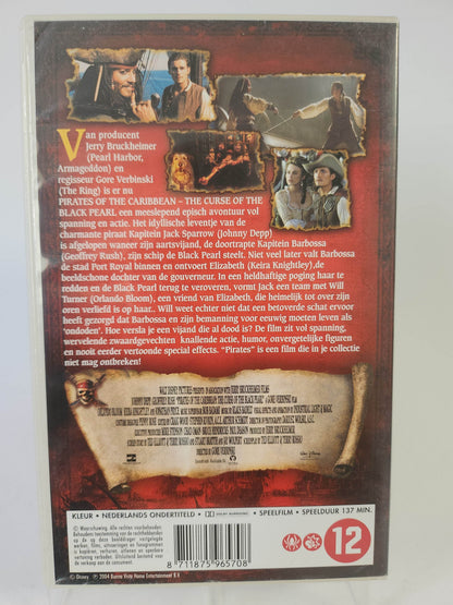 Pirates of the Caribbean the Curse of the Black Pearl VHS - Feniks Gameshop