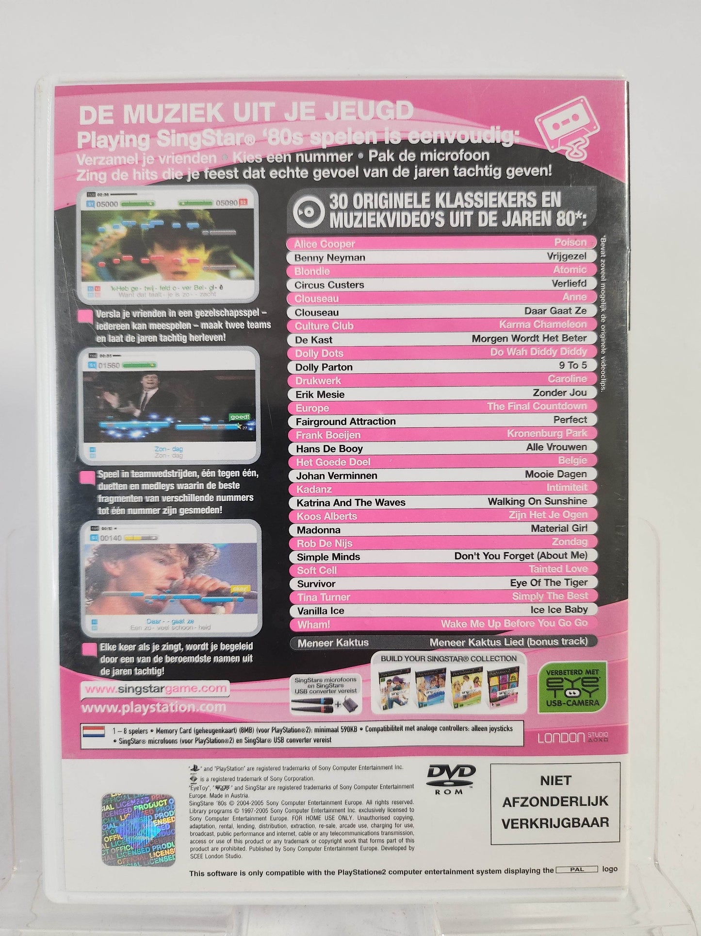 Singstar 80's Playstation 2 - Feniks Gameshop