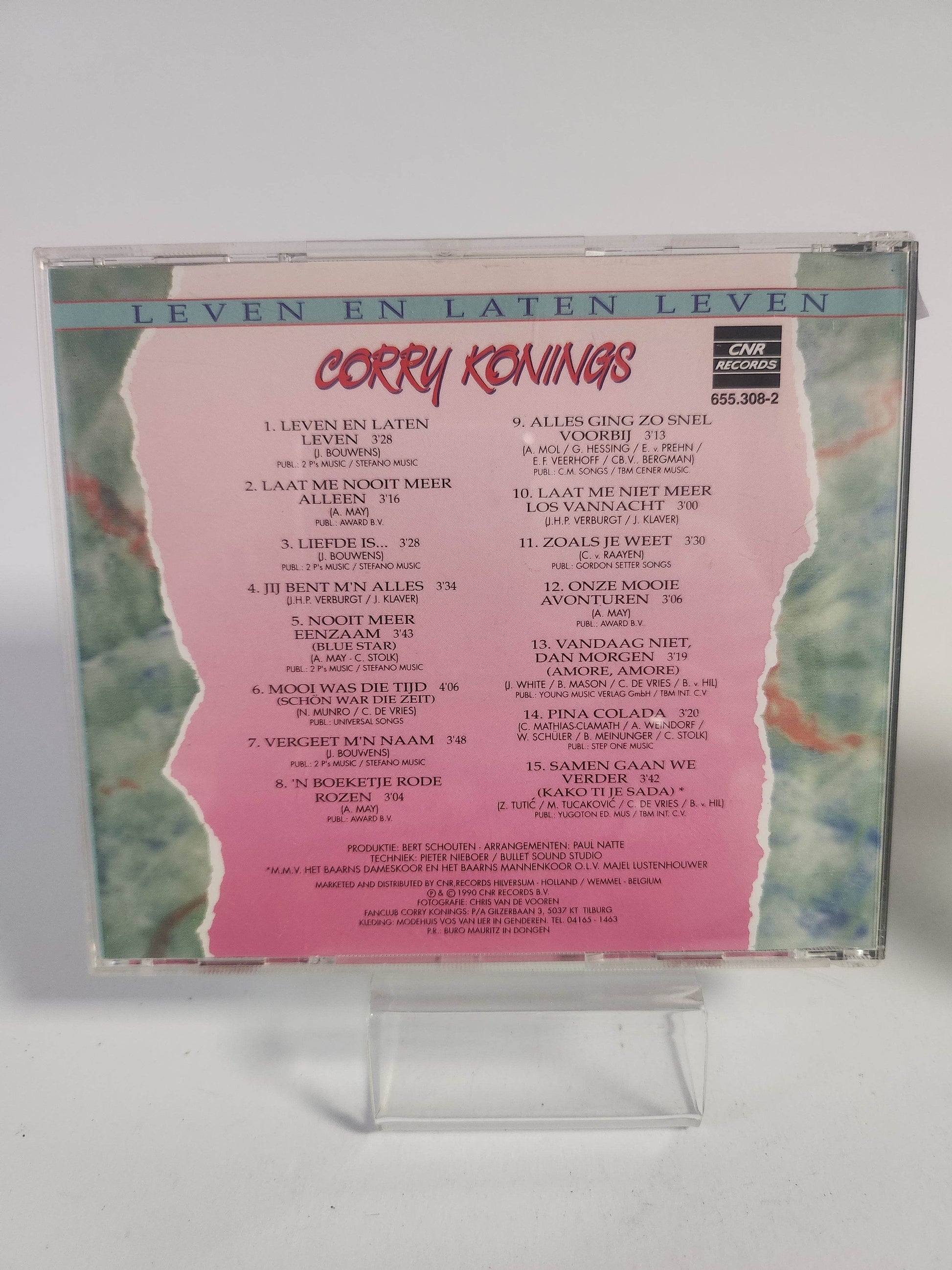 Corry Konings: Leven en Laten Leven CD - Feniks Gameshop