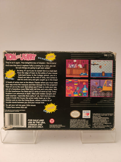 Tom and Jerry Boxed NTSC SNES