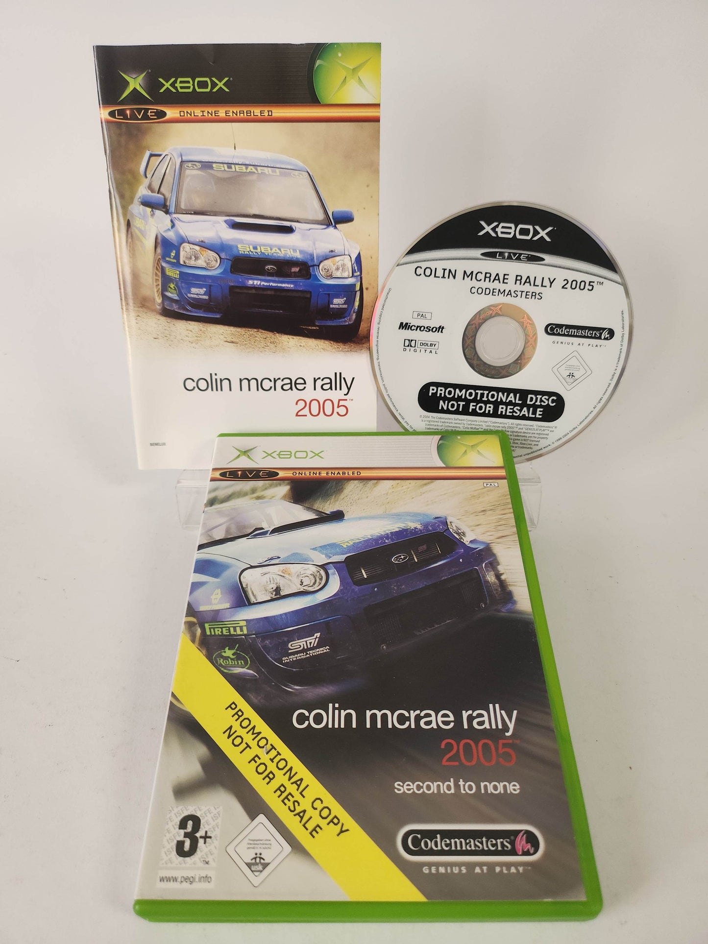 Colin McRae Rally 2005 Promo Disc Xbox Original - Feniks Gameshop