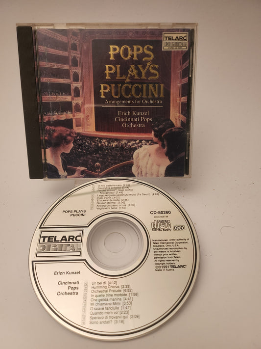 Pops Plays Puccini CD