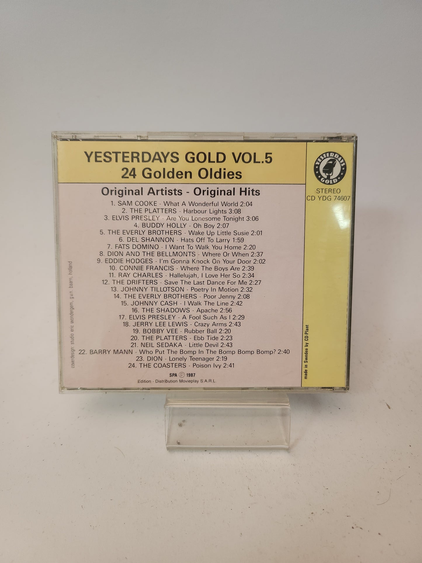 Yesterday's Gold Volume 5: 24 Golden Oldies CD