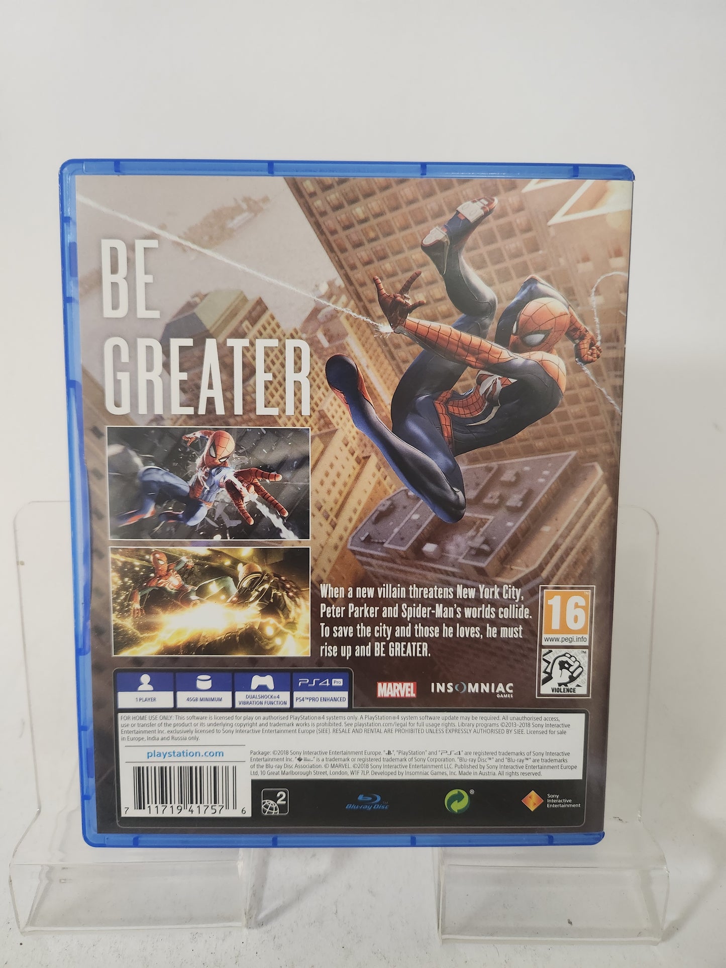 Marvel's Spider-Man Playstation 4