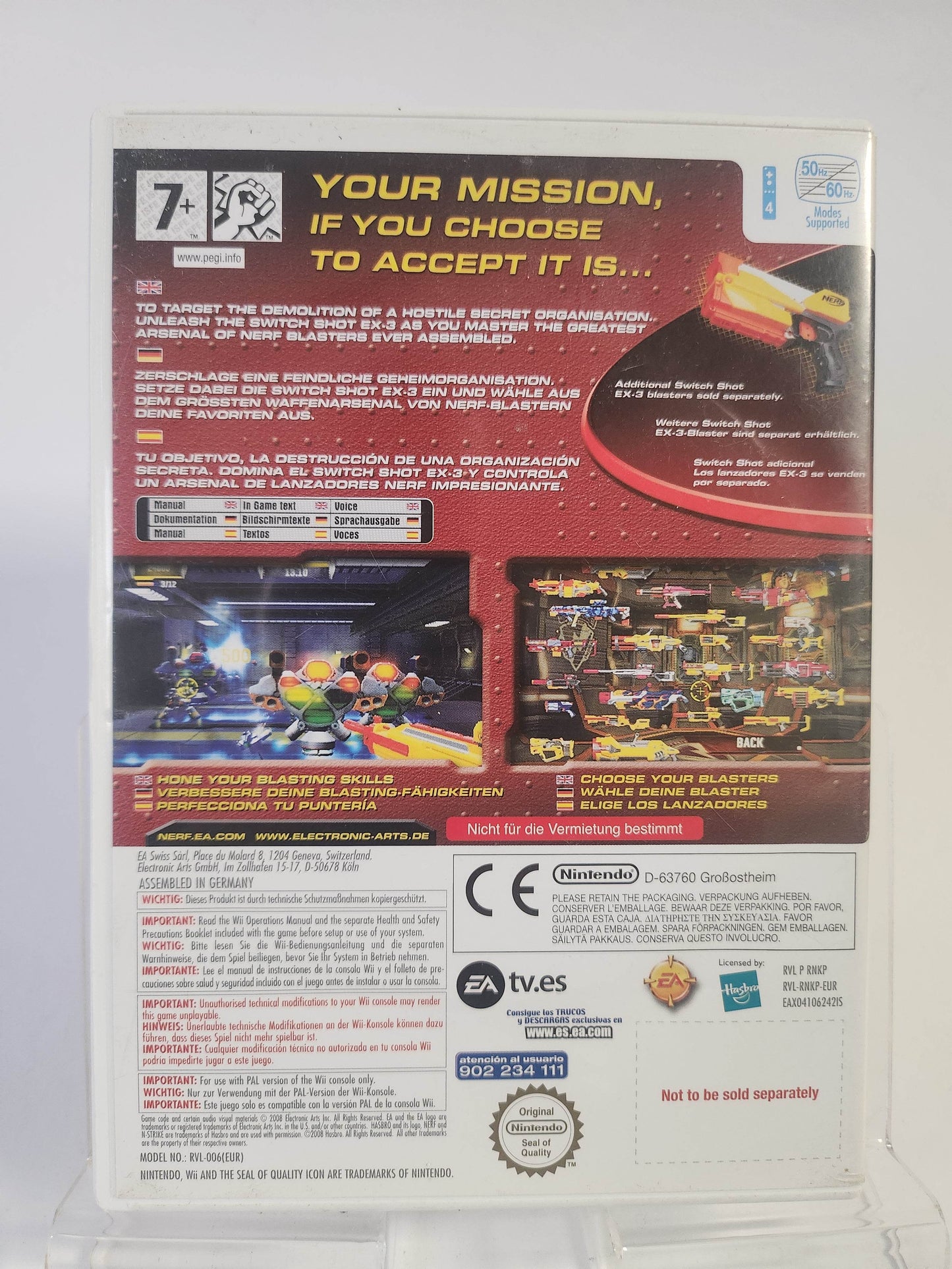 Nerf N-Strike Nintendo Wii - Feniks Gameshop