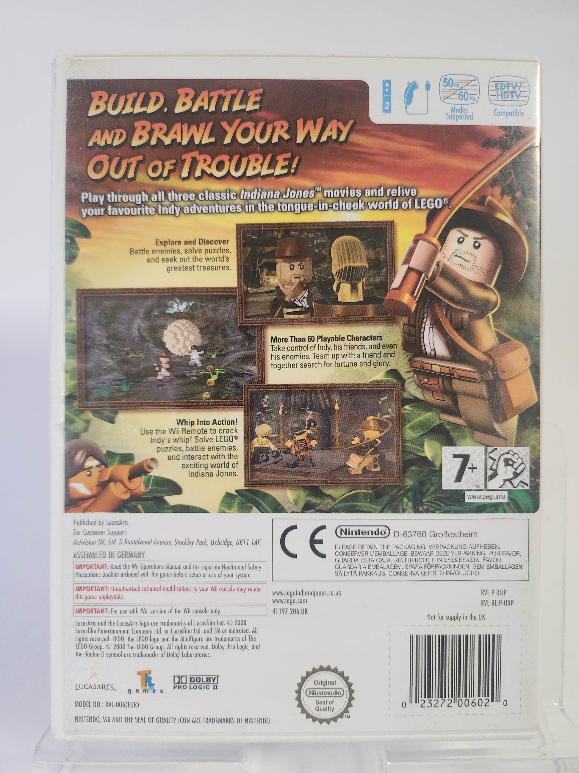 LEGO Indiana Jones the Original Adventures Wii - Feniks Gameshop