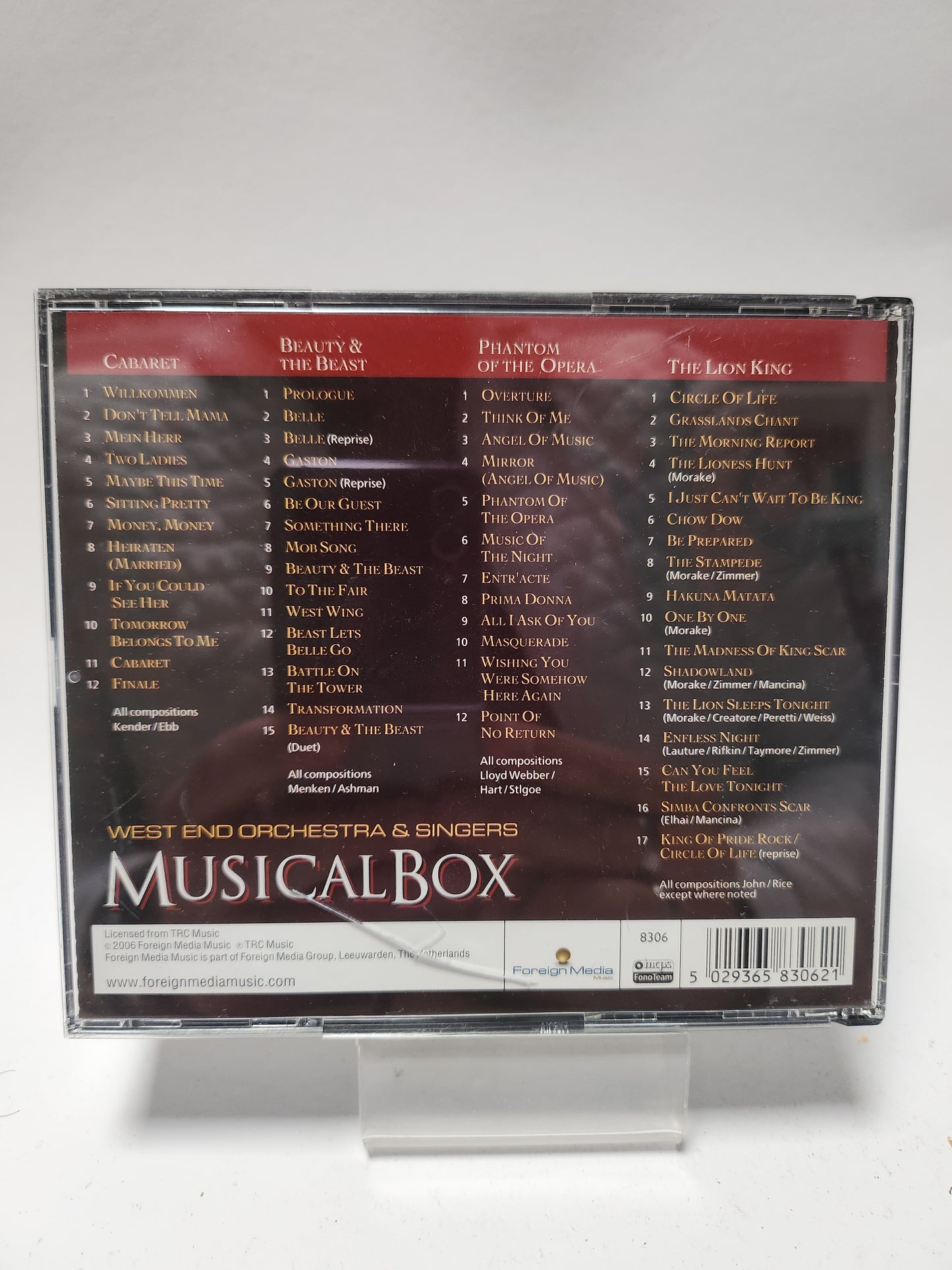 Musicalbox 4 CD Box