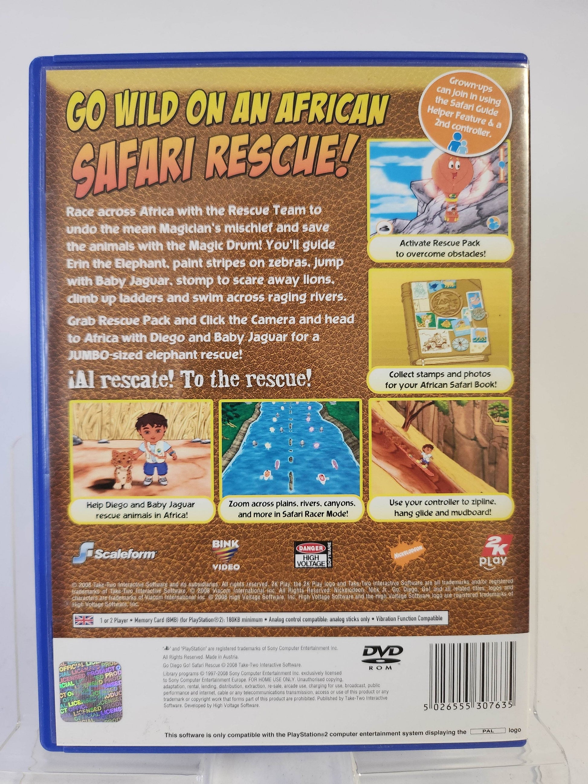 Go Diego Go Safari Rescue Playstation 2 - Feniks Gameshop