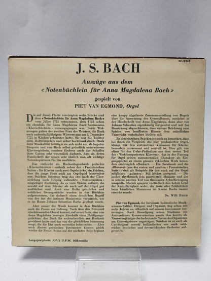 Bach: Orgelkonzert Single Vinyl