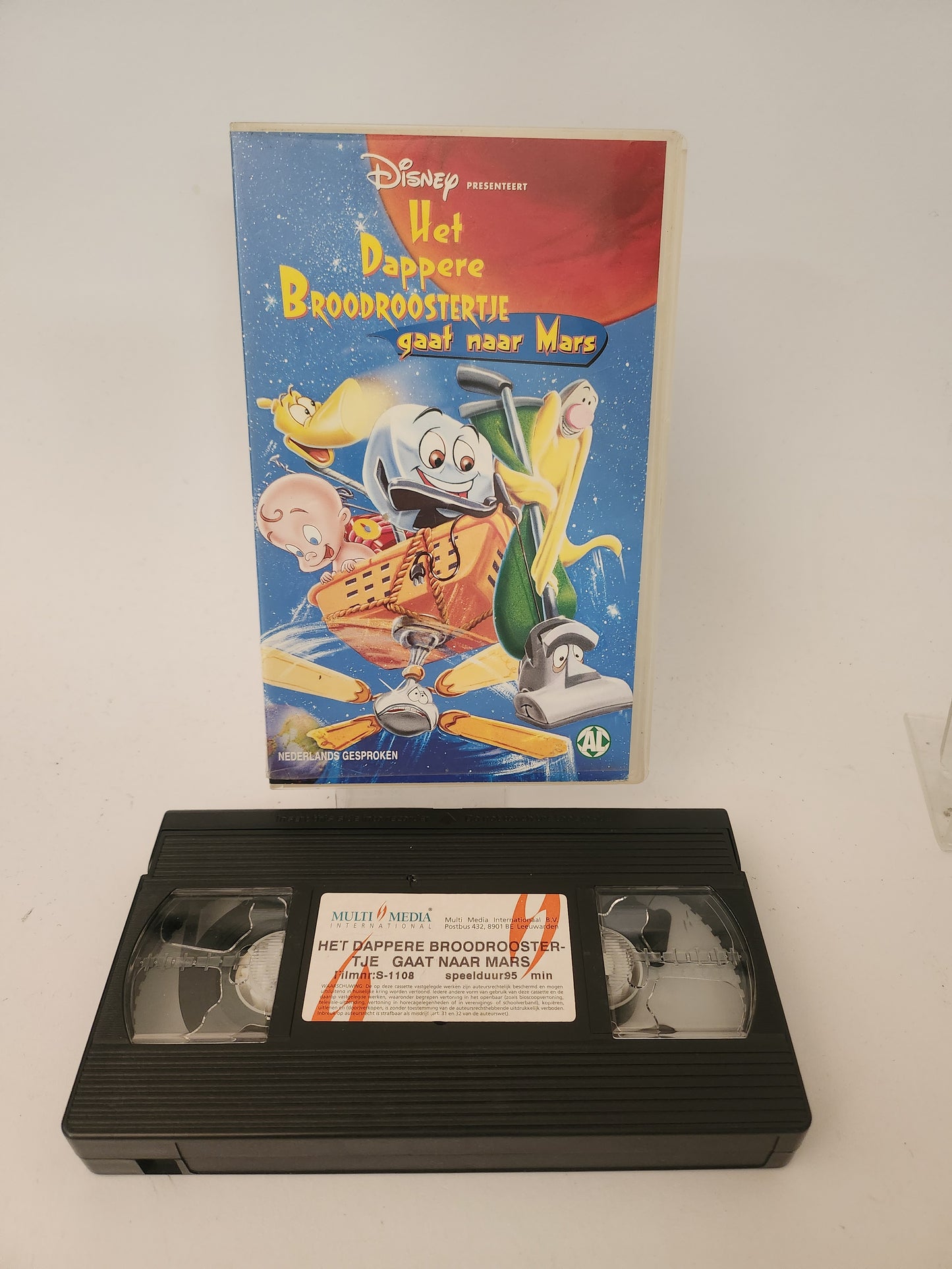 Dappere Broodroostertje Gaat naar Mars VHS Kids