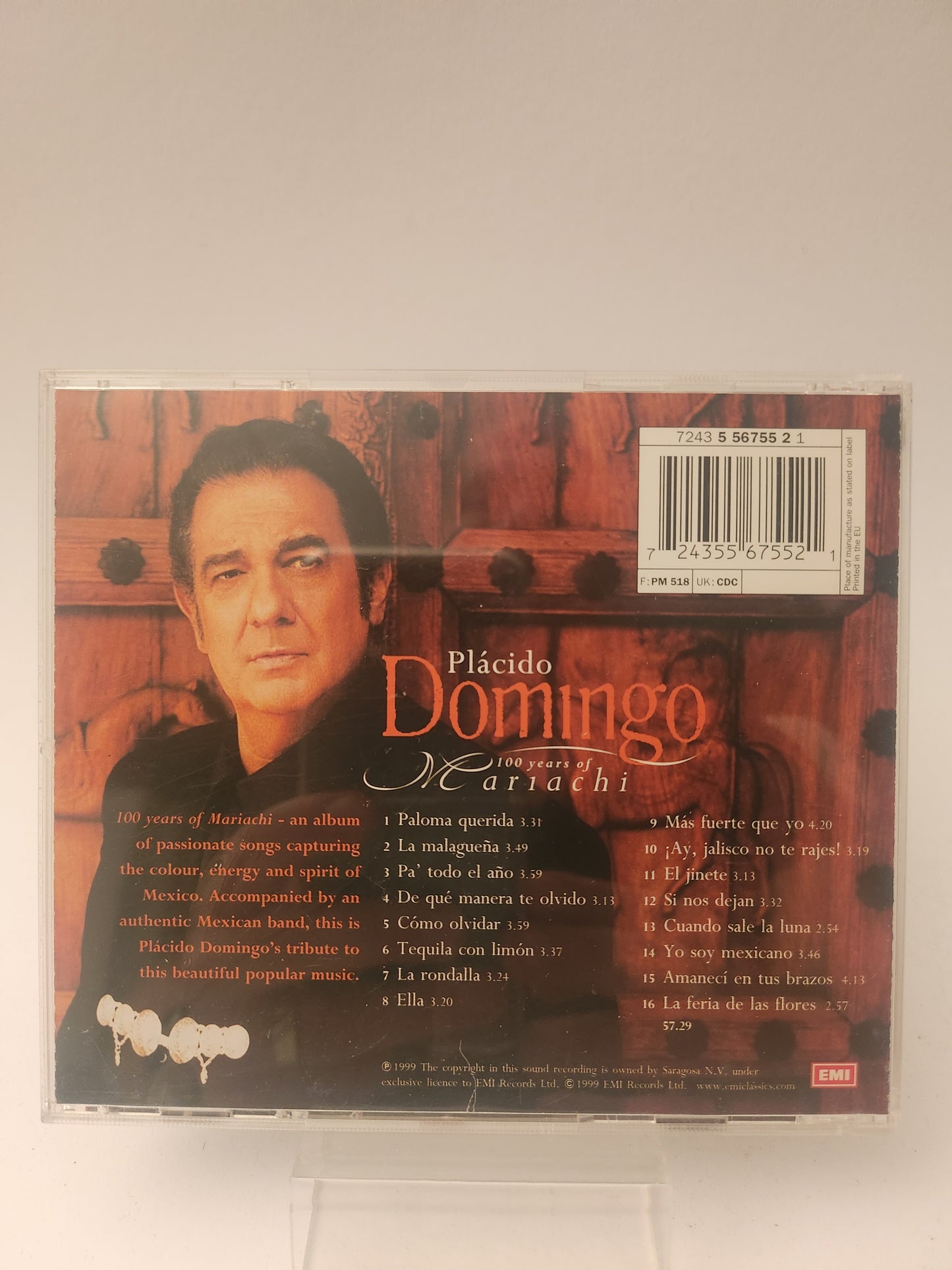Placido Domingo: Mariachi CD
