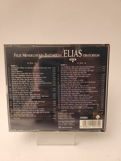 Felix Mendelssohn Bartholdy: Elias Oratorium CD