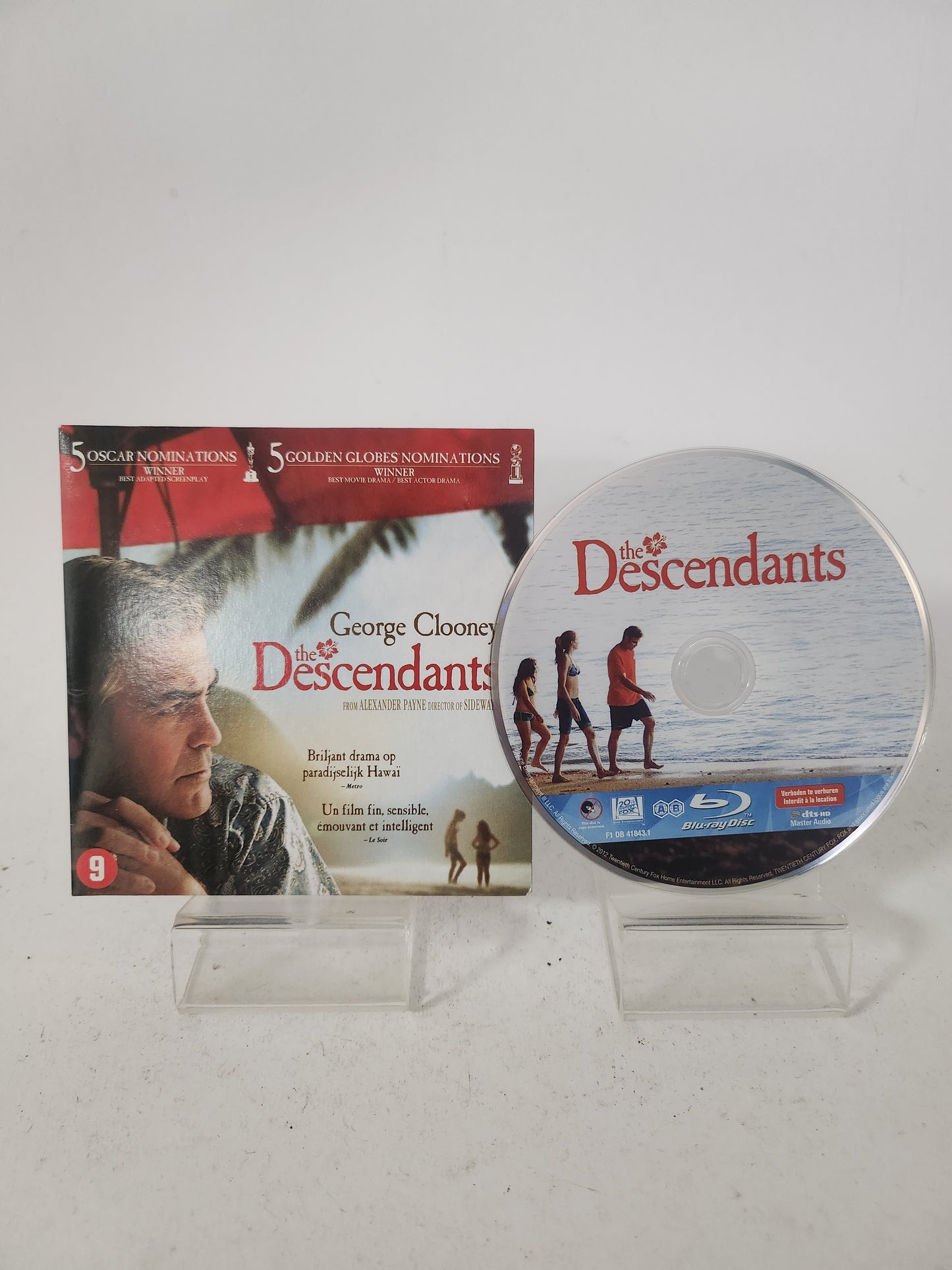 Descendants Blu-Ray DVD George Clooney