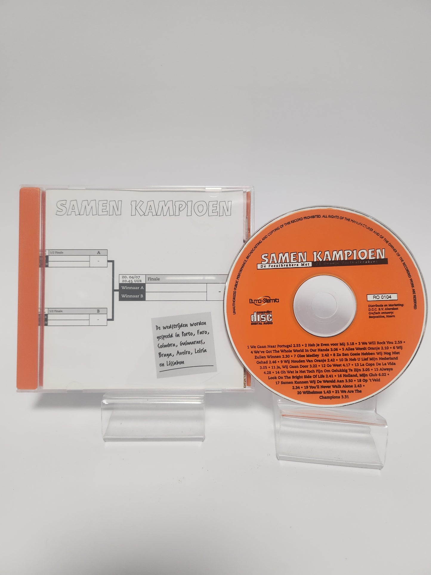 Samen Kampioen: 21 Oranje Voetbalkrakers CD