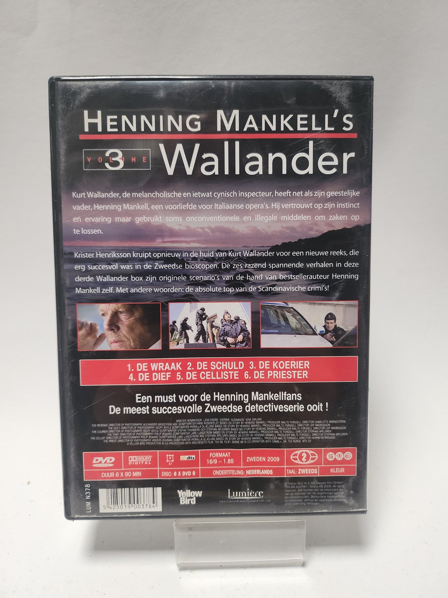 Henning Mankell's Wallander Volume 3 Dvd Box