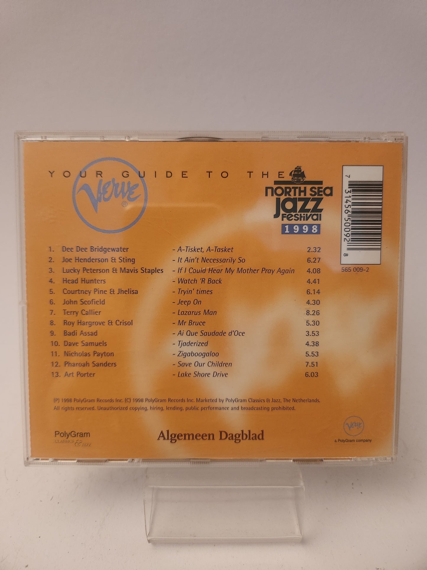 North Sea Jazz Festival 1998 CD