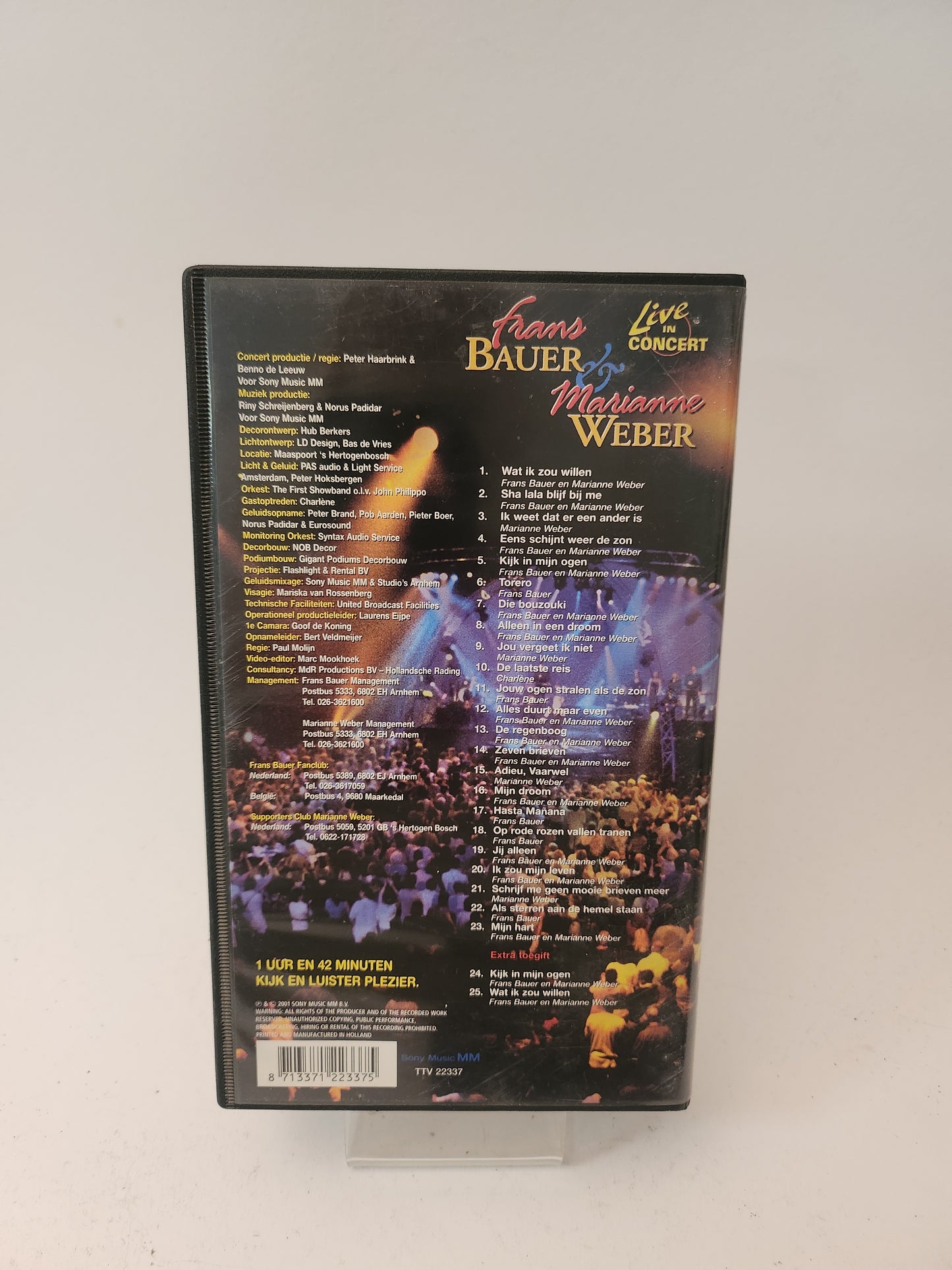 Frans Bauer & Marianne Weber Live in Concert VHS