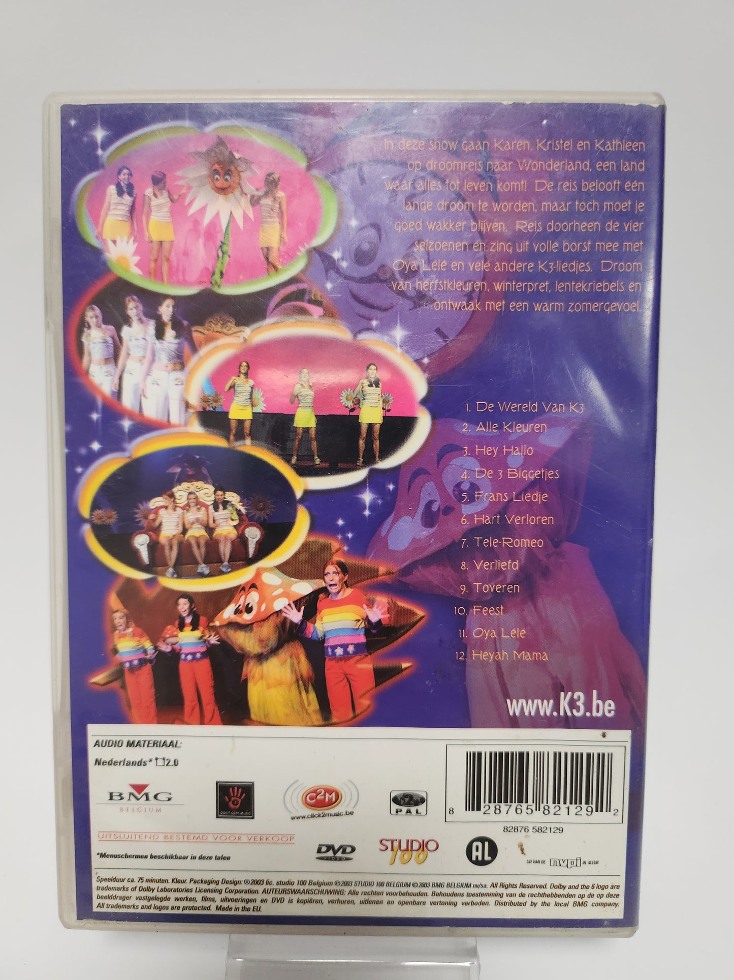 K3 in Wonderland DVD Kids