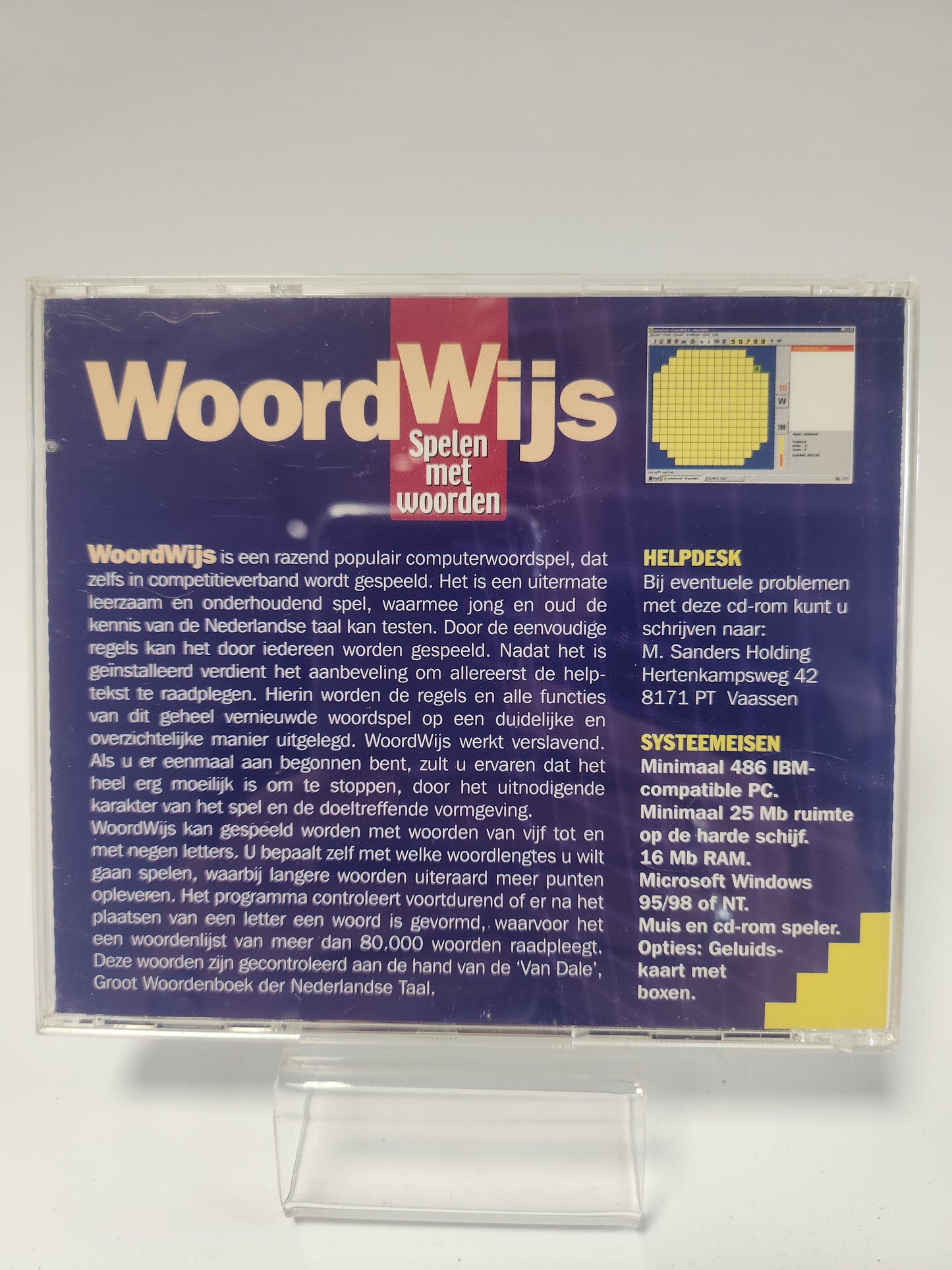Woordwijs: Spelen met Woorden PC