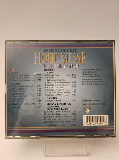 Bach: Hohe Messe CD