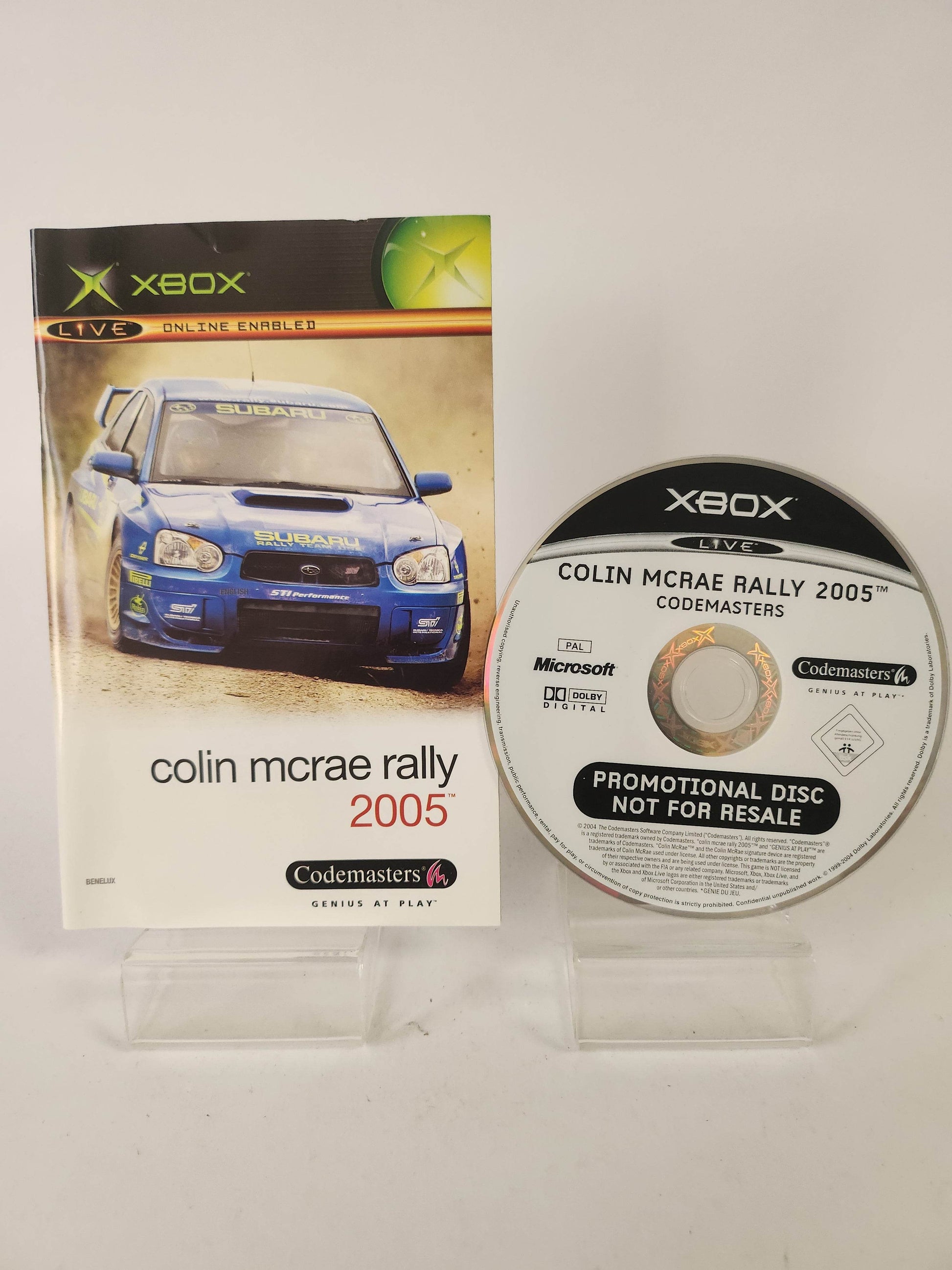 Colin McRae Rally 2005 Promo Disc Xbox Original - Feniks Gameshop