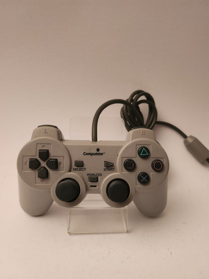 Grijze Computitor Controller Playstation 1