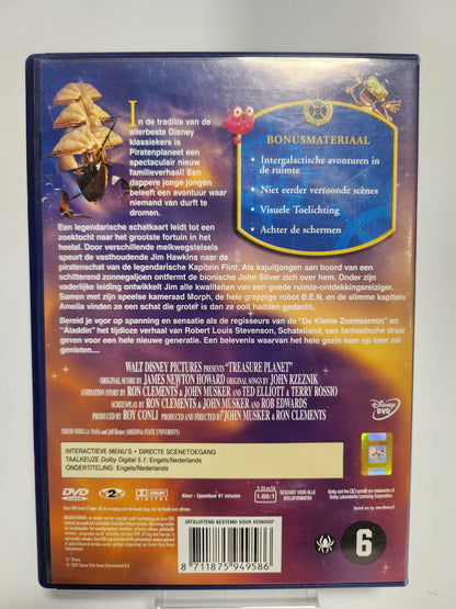 Walt Disney Piratenplaneet de Schat van Kapitein Flint Dvd Kids