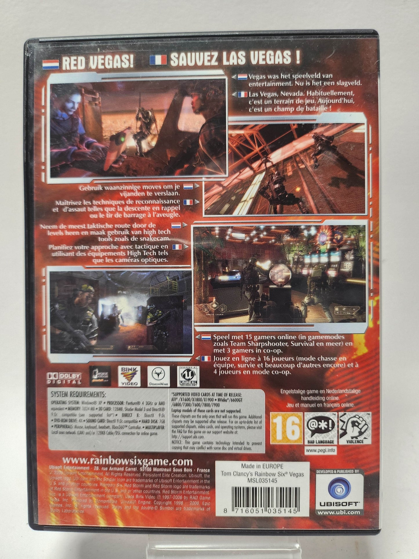 Tom Clancy's Rainbow Six Vegas (No Book) PC - Feniks Gameshop