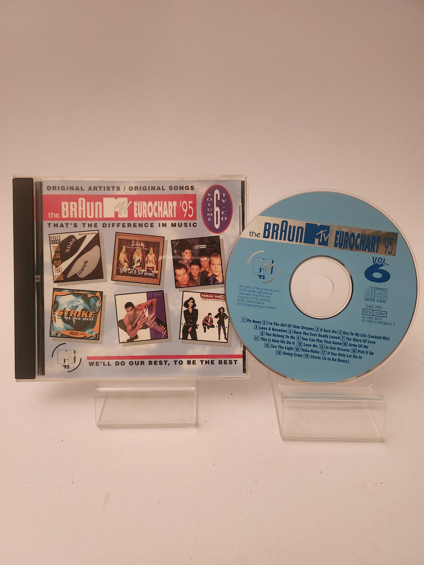Braun MTV Eurochart '95 Volume 6 CD