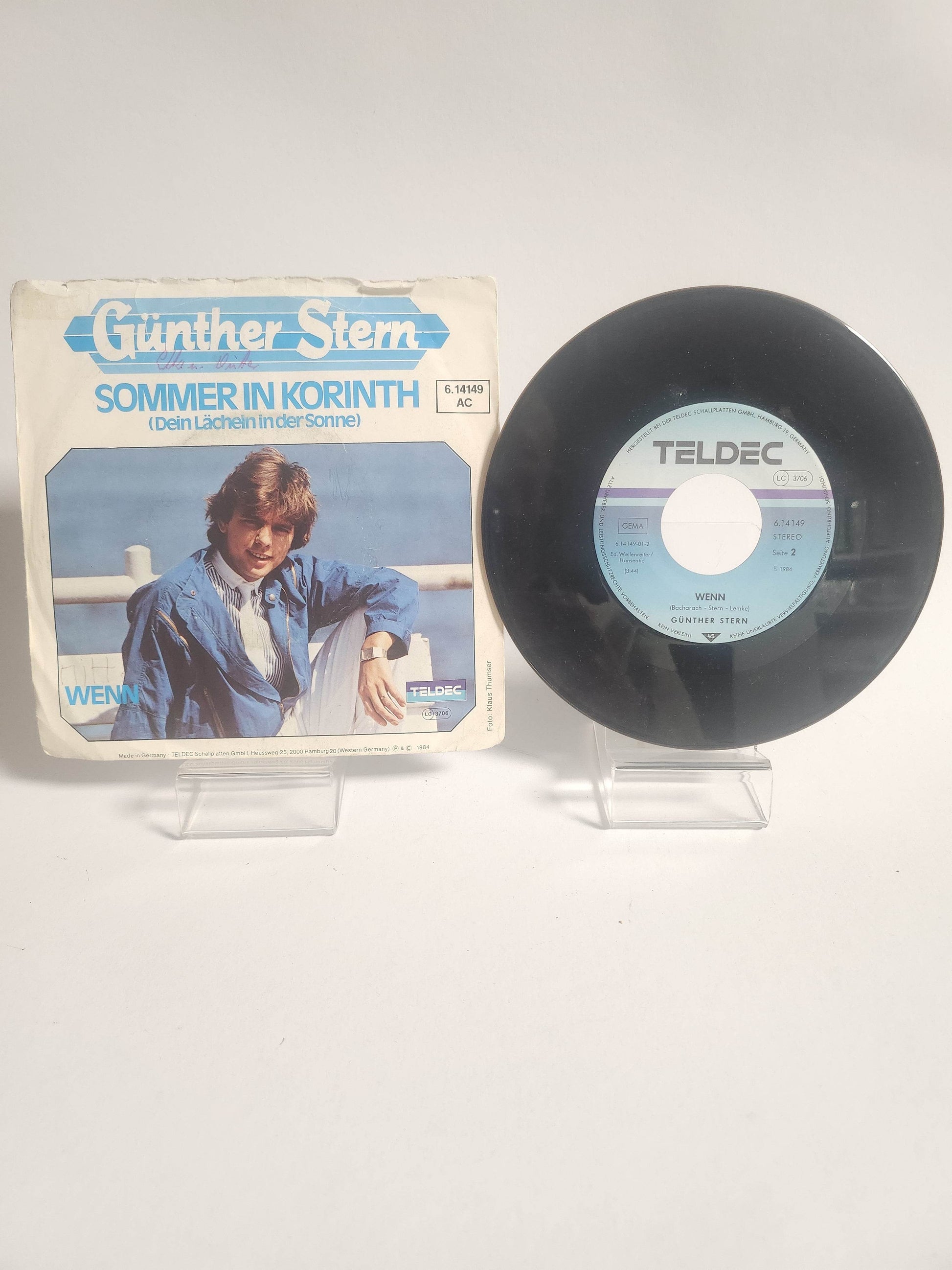 Gunther Stern: Sommer in Korinth Single Vinyl - Feniks Gameshop
