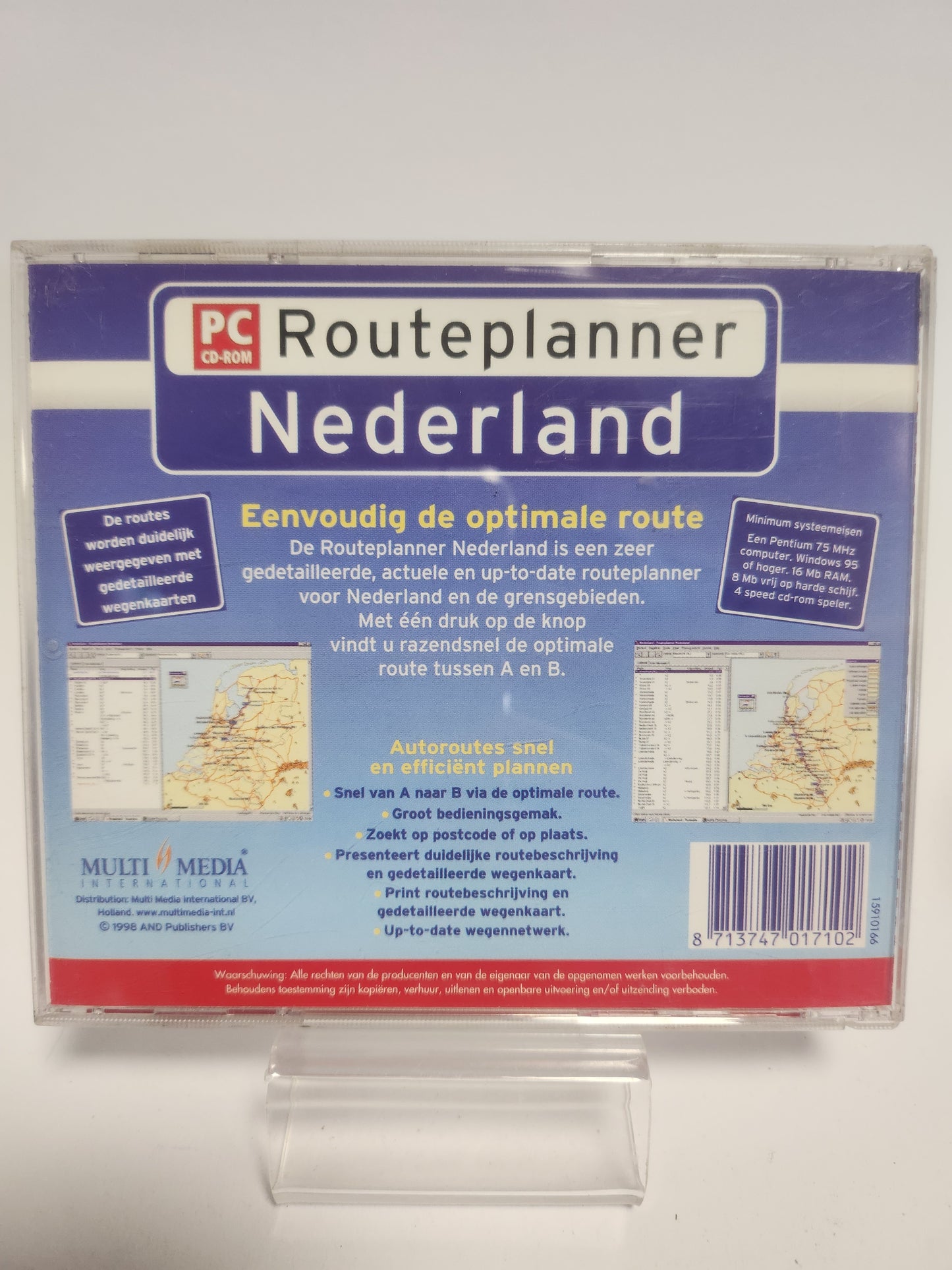 Routeplanner Nederland PC