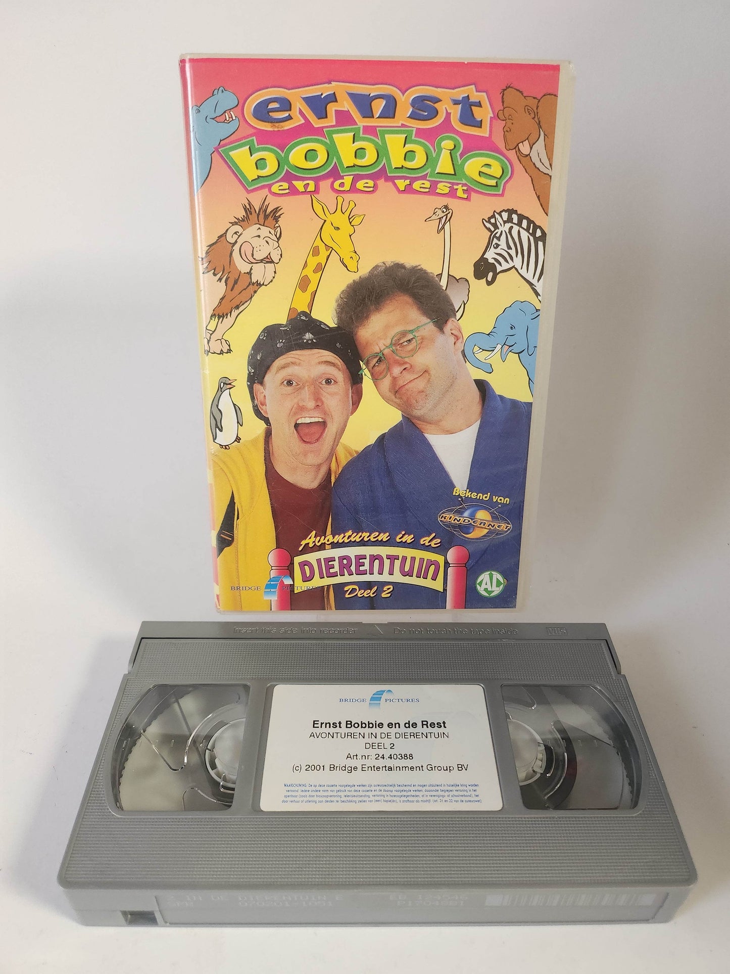 Ernst, Bobbie en de Rest Avonturen in de Dierentuin Deel 2 VHS Kids - Feniks Gameshop