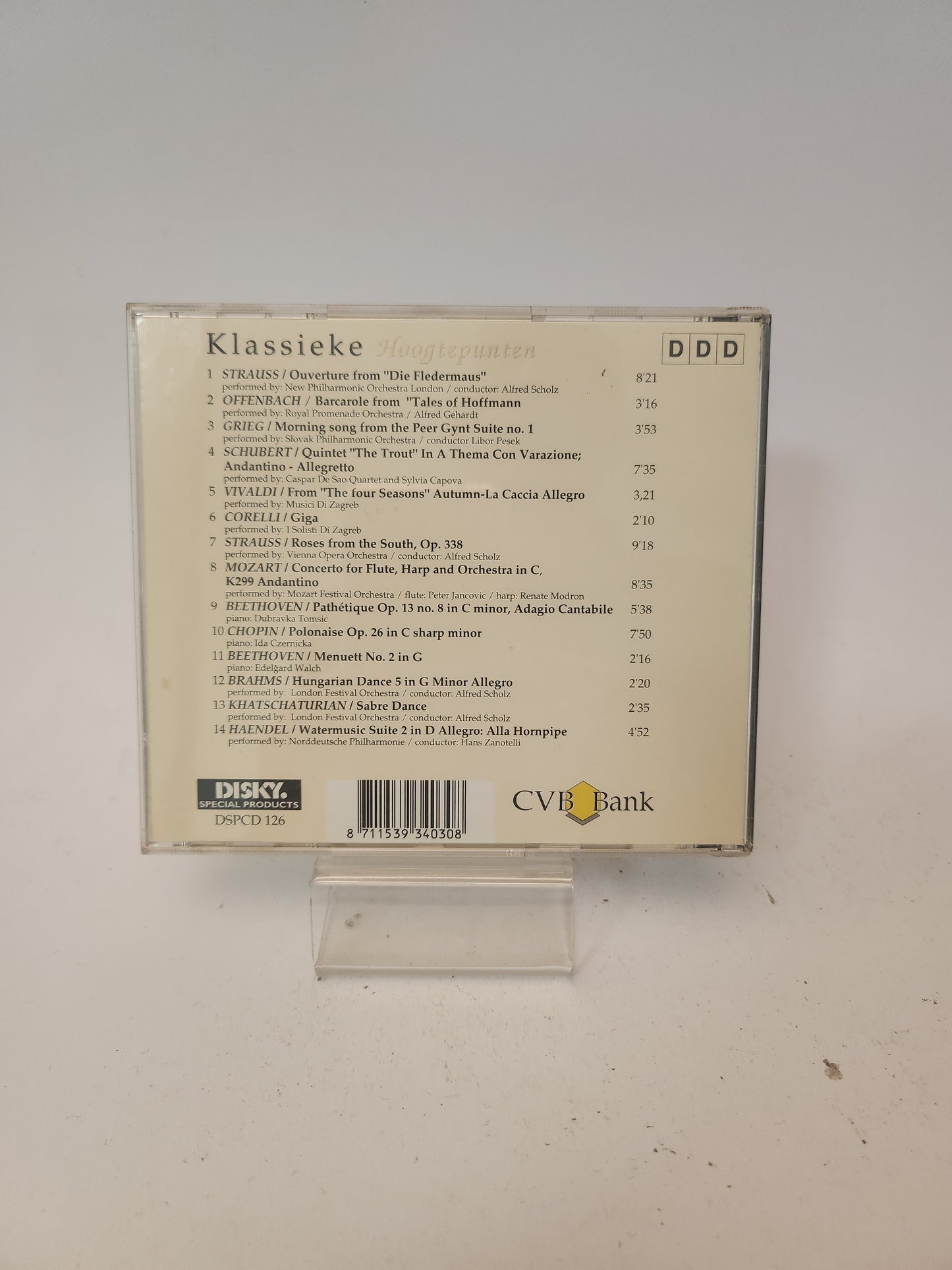 Klassieke Hoogtepunten CD