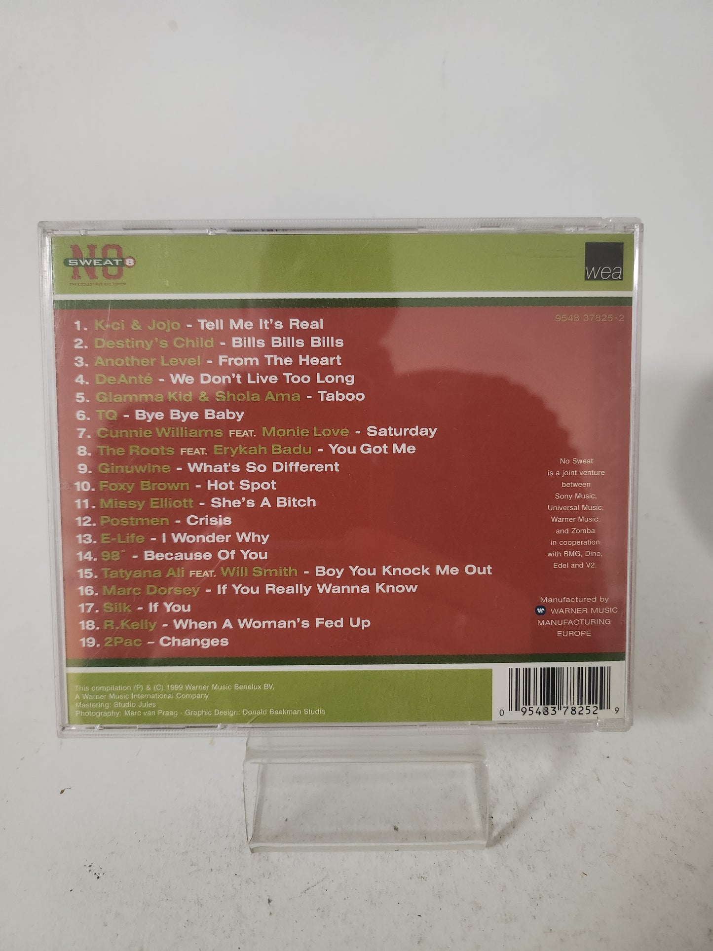 No Sweat 8 CD