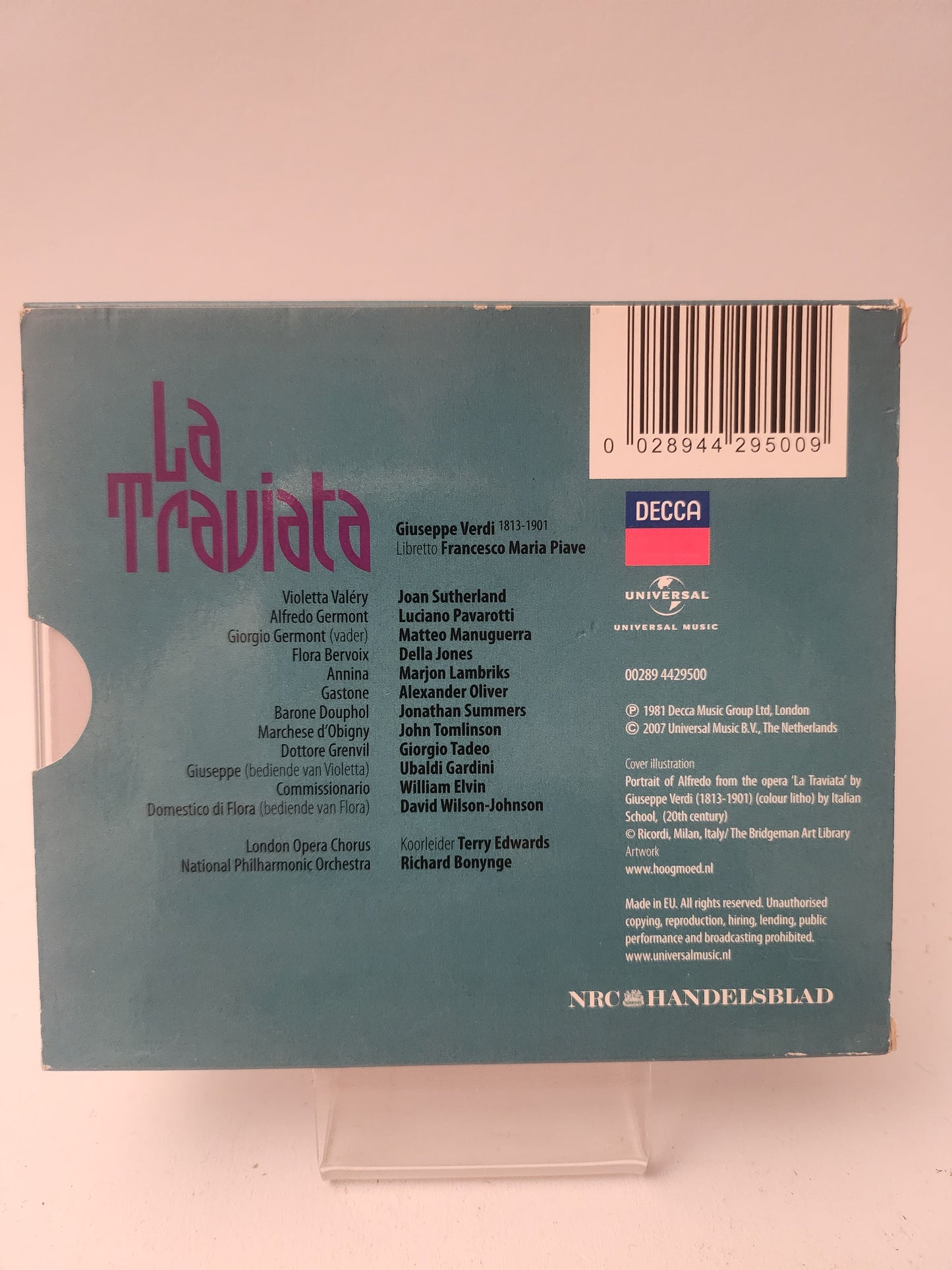Giuseppe Verdi: La Traviata CD