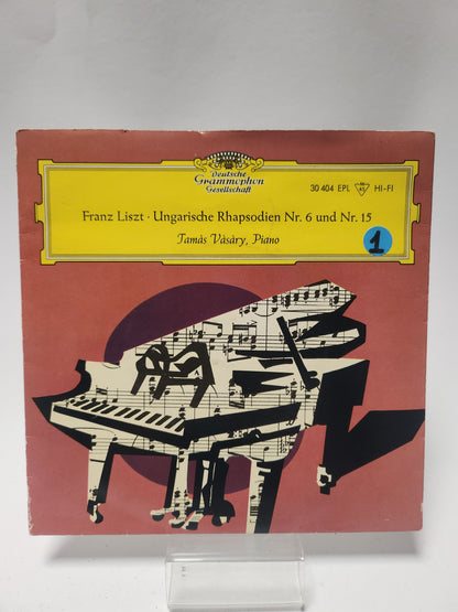 Franz Liszt: Ungarische Rhapsodien Nr 6 und Nr 15 Single Vinyl