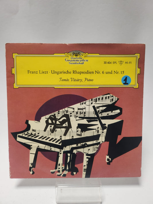 Franz Liszt: Ungarische Rhapsodien Nr 6 und Nr 15 Single Vinyl