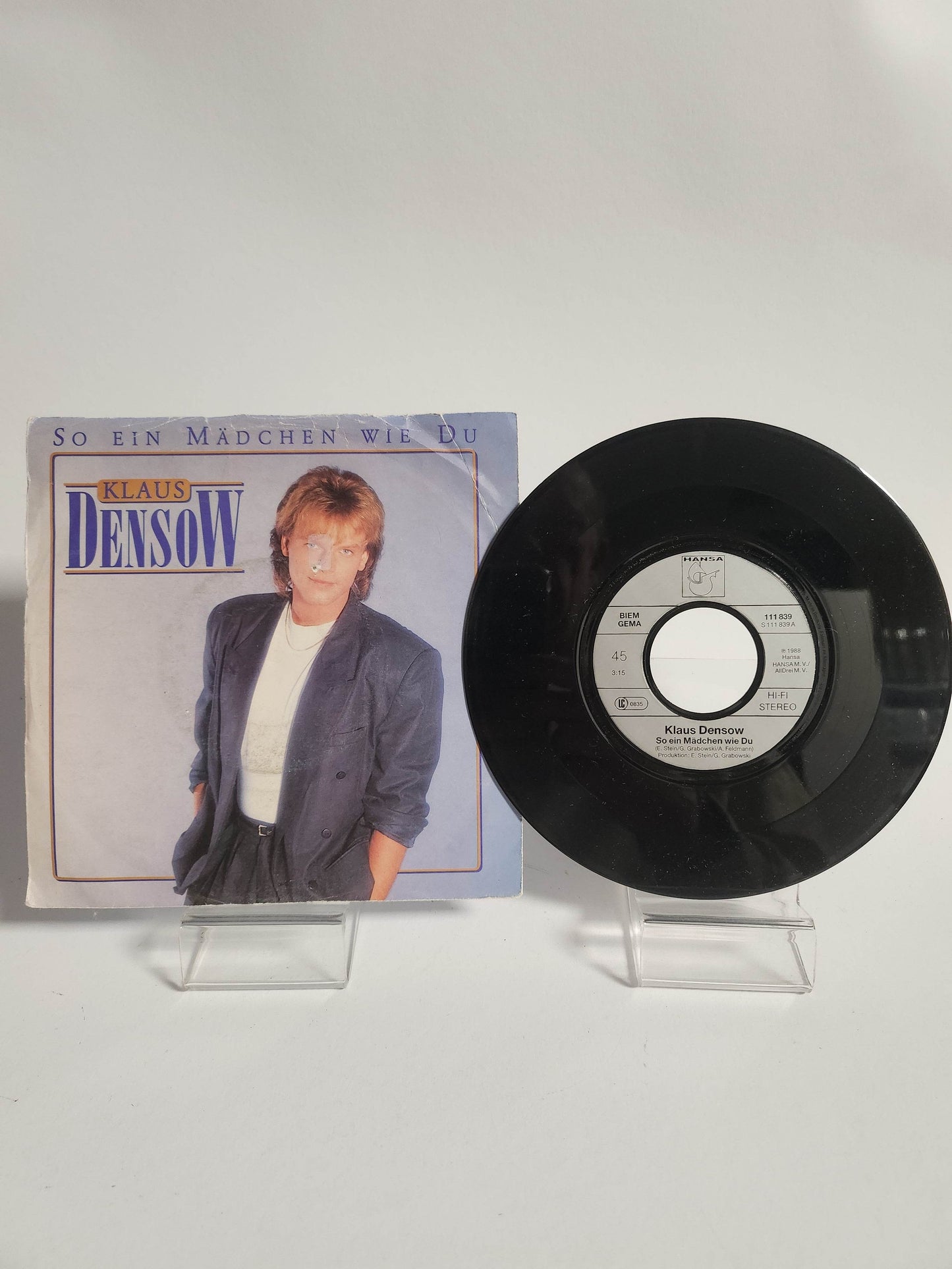 Klaus Densow: So Ein Madchen Wie Du Single Vinyl - Feniks Gameshop