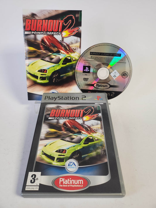 Burnout 2: Point of Impact Platinum Playstation 2 - Feniks Gameshop