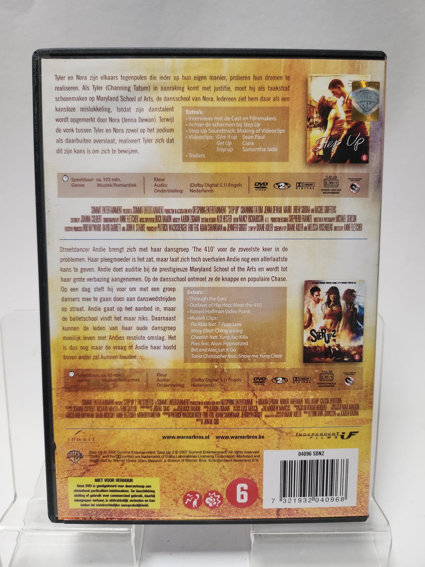 Step Up & Step Up 2 Dvd Box