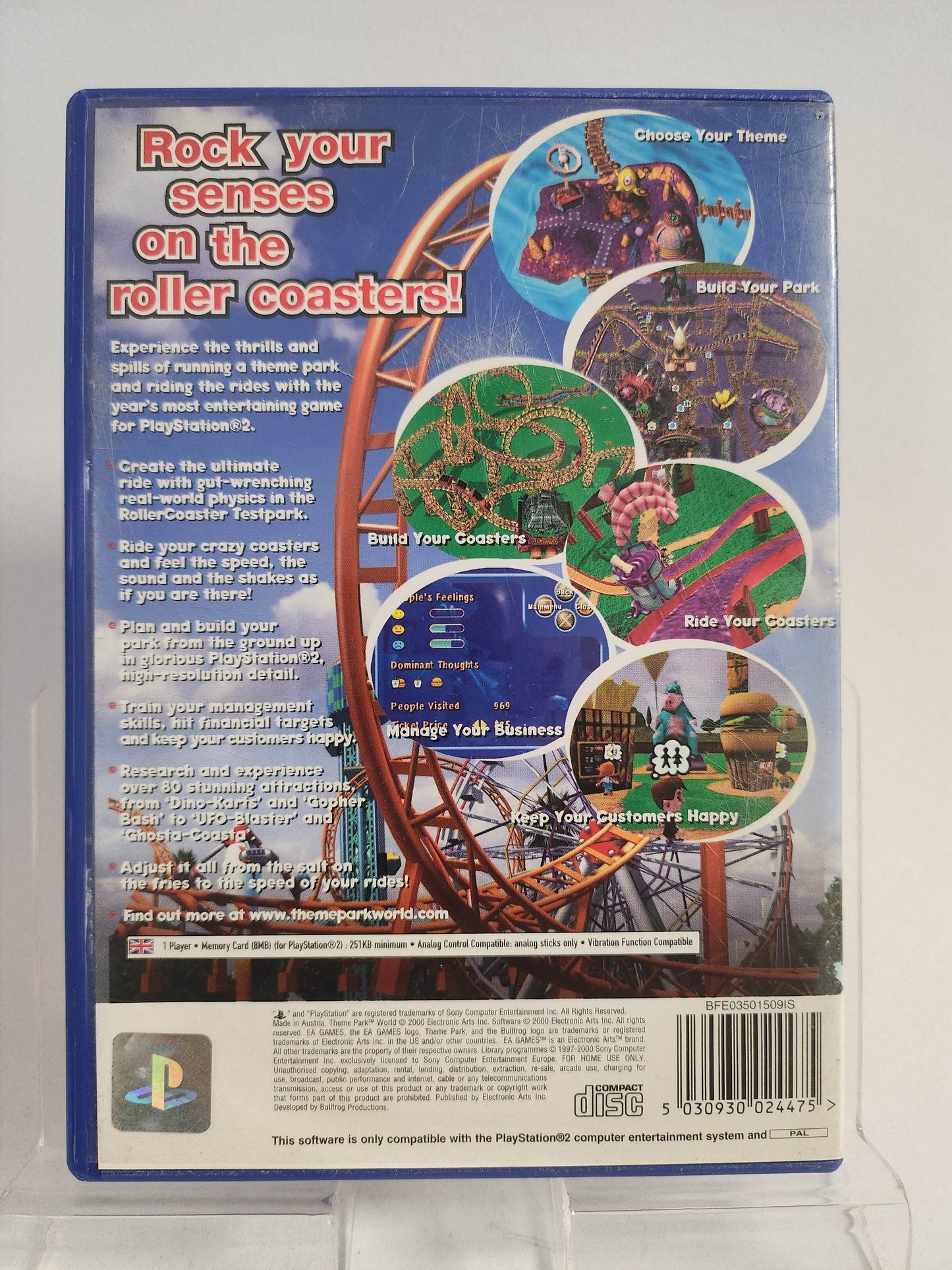 Theme Park World Playstation 2 - Feniks Gameshop