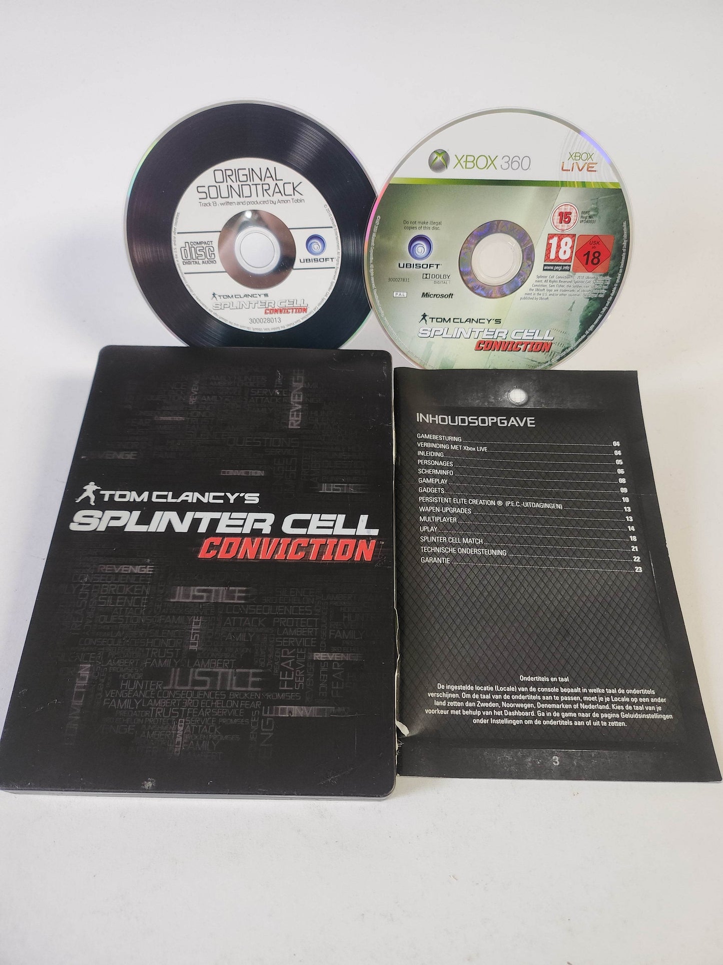 Tom Clancy's Splinter Cell Conviction Steelcase Xbox 360 - Feniks Gameshop