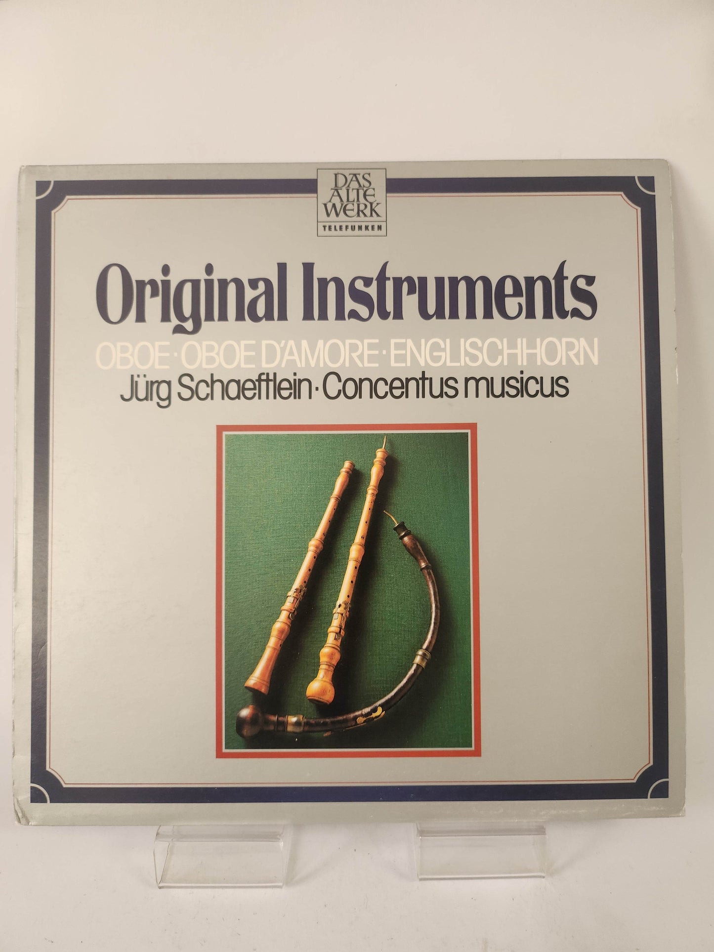 Original Instruments: Oboe (Jurg Schaeftlein LP Vinyl - Feniks Gameshop